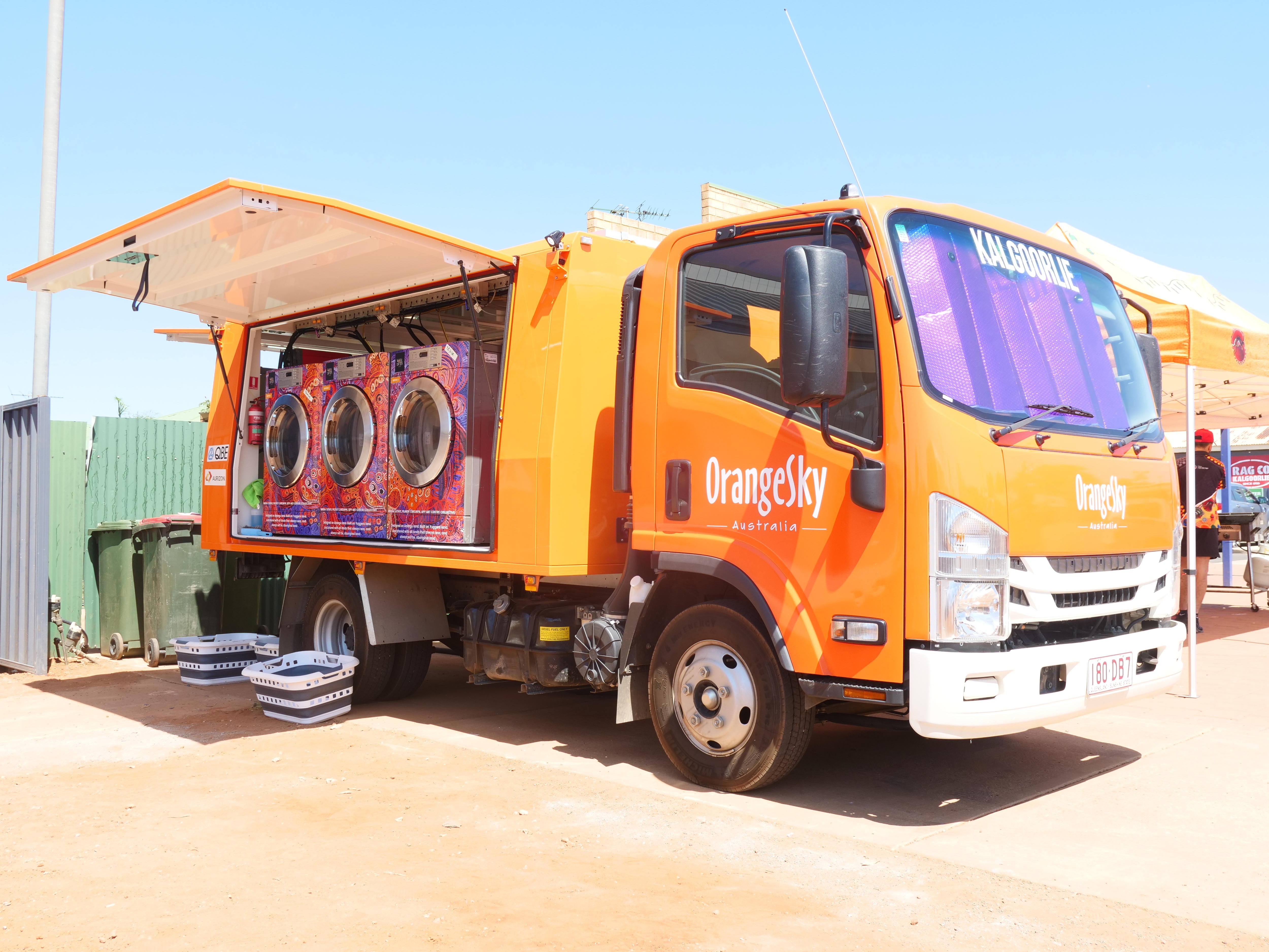 Kalgoorlie, Boulder Orange Sky Laundry service to…