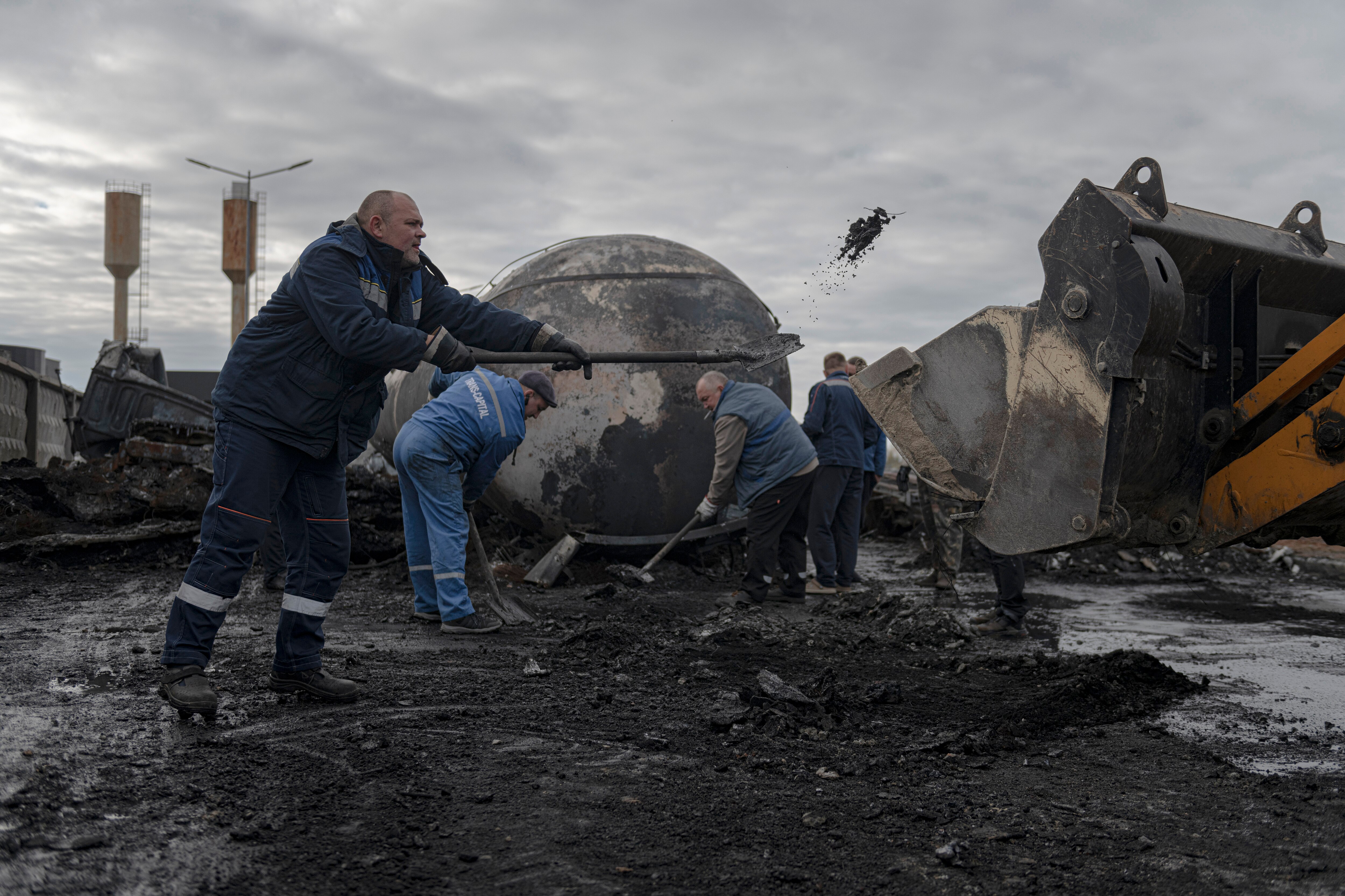 Russia's war on Ukraine leaves behind an environmental stain that will