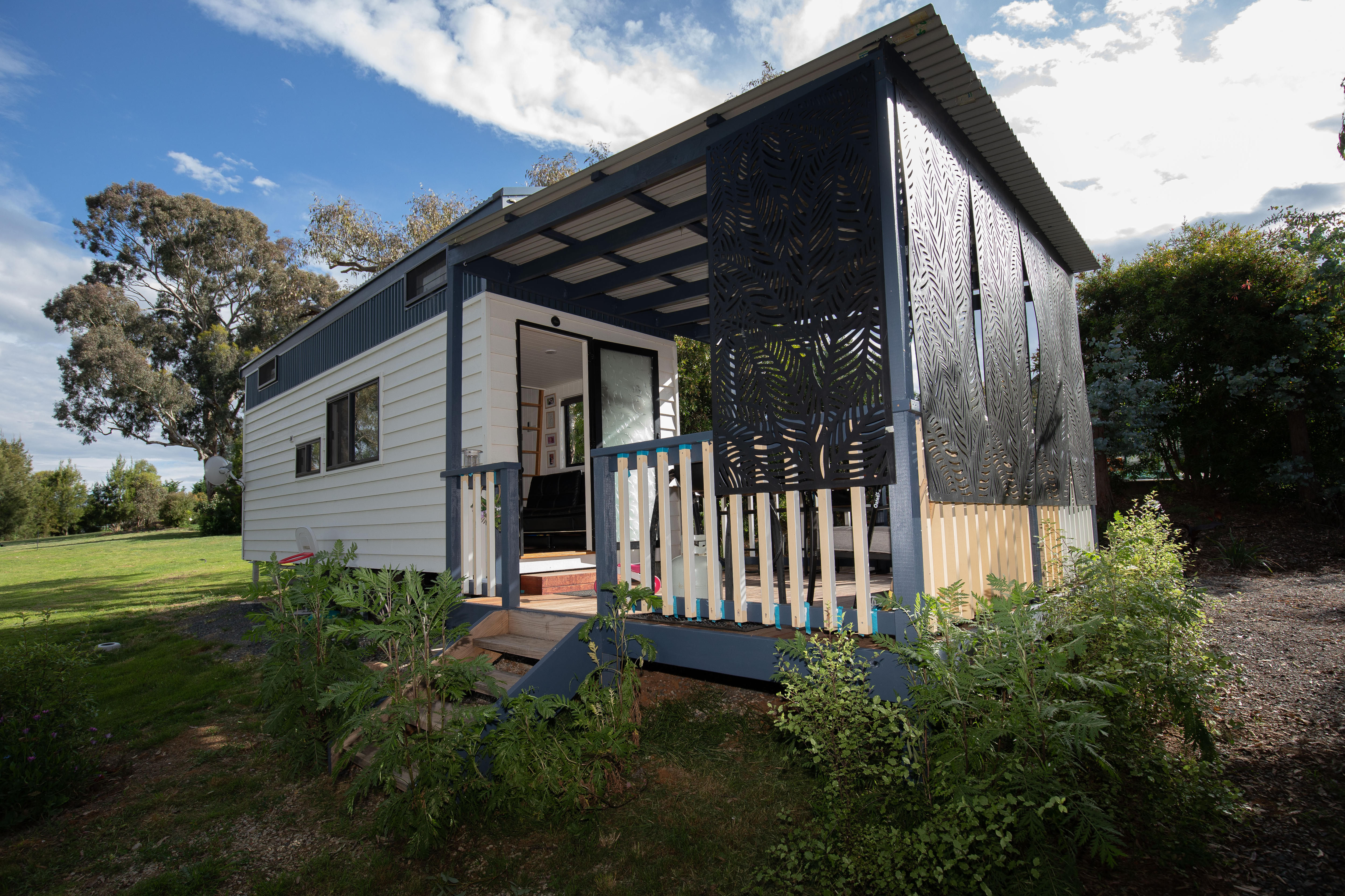 Young family leaves the rat race of Canberra property market for tiny