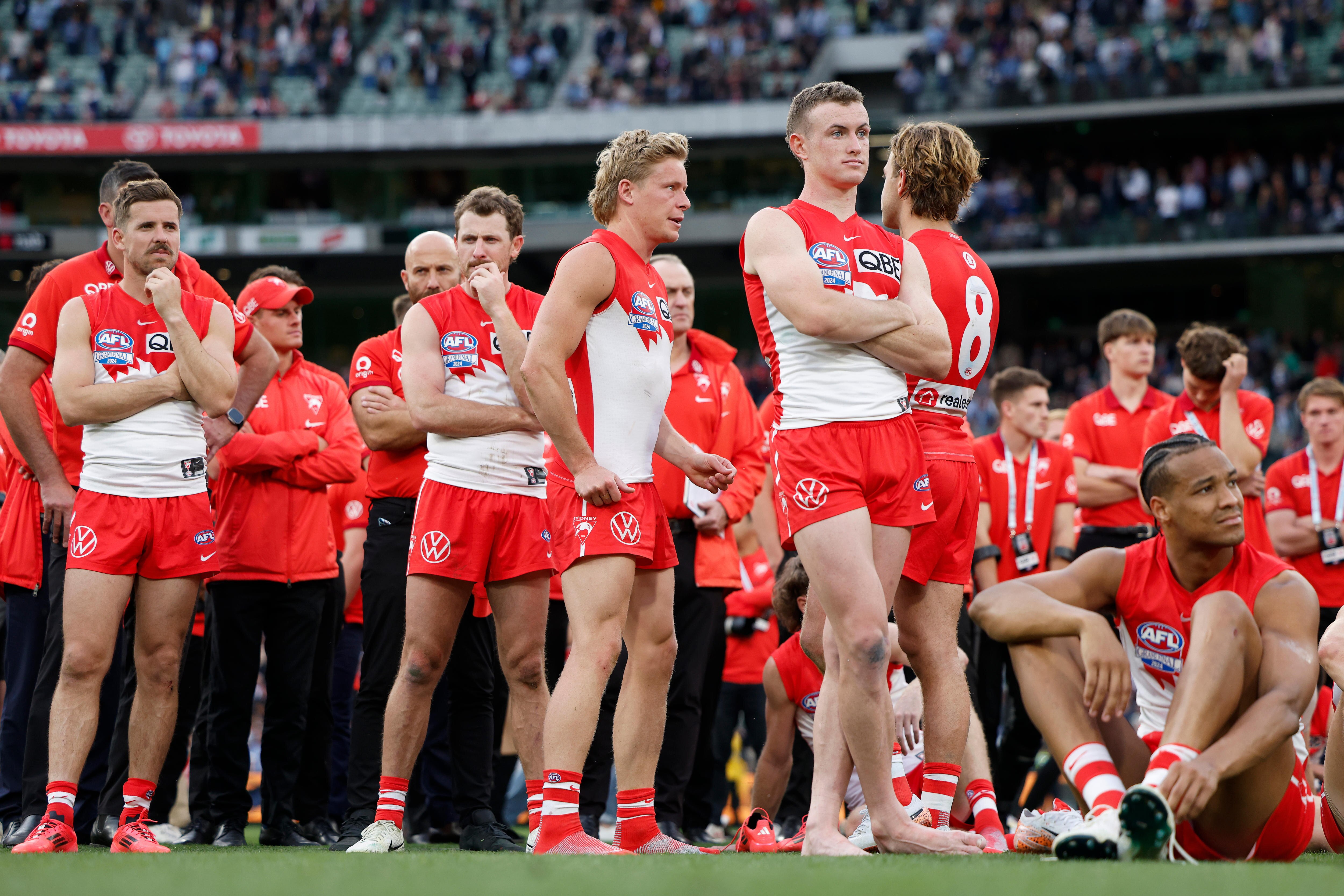AFL grand final 2024 Sydney Swans admit they 'weren't up to it