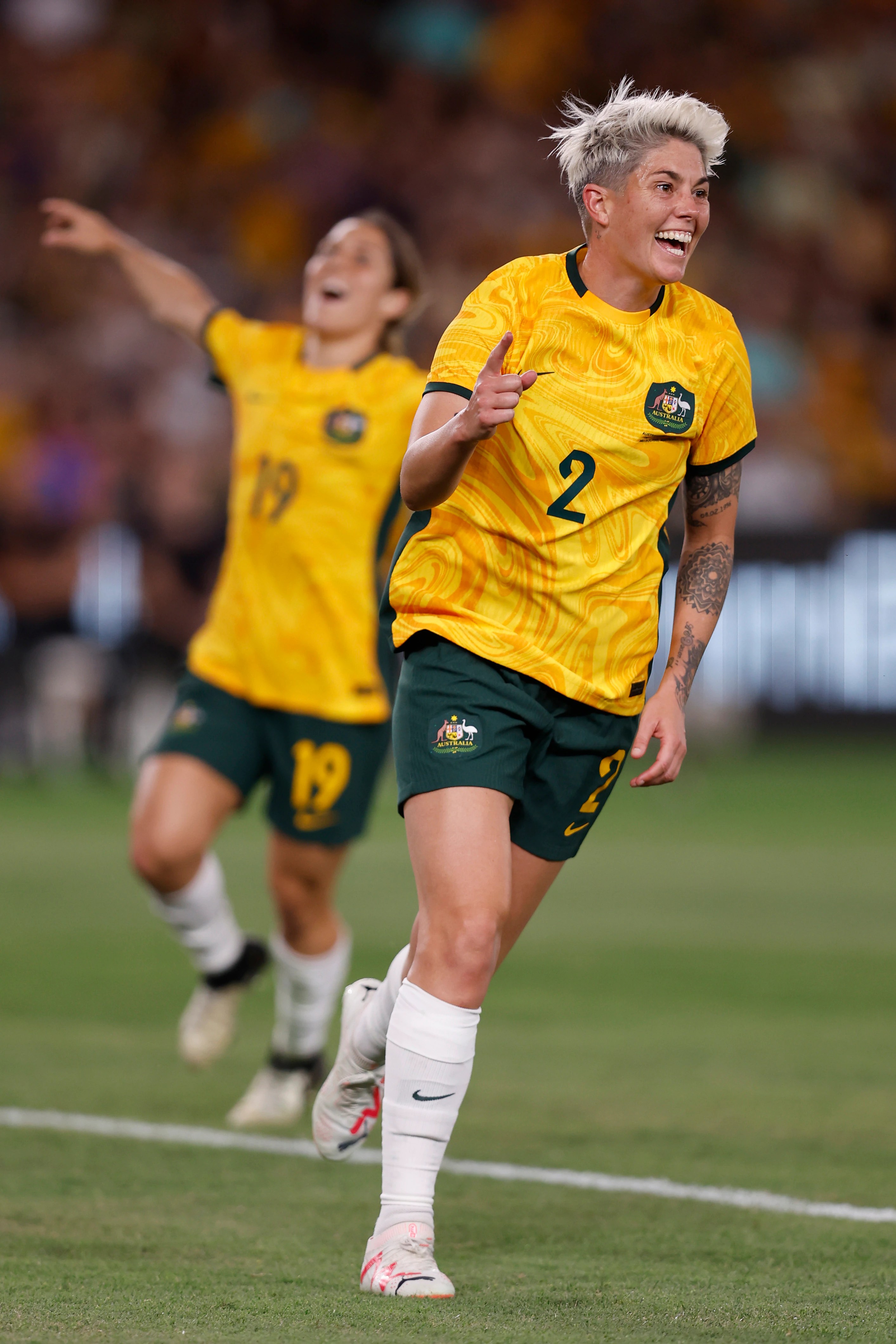 Live updates: Matildas face Uzbekistan in second Olympic qualifying play-off in Melbourne