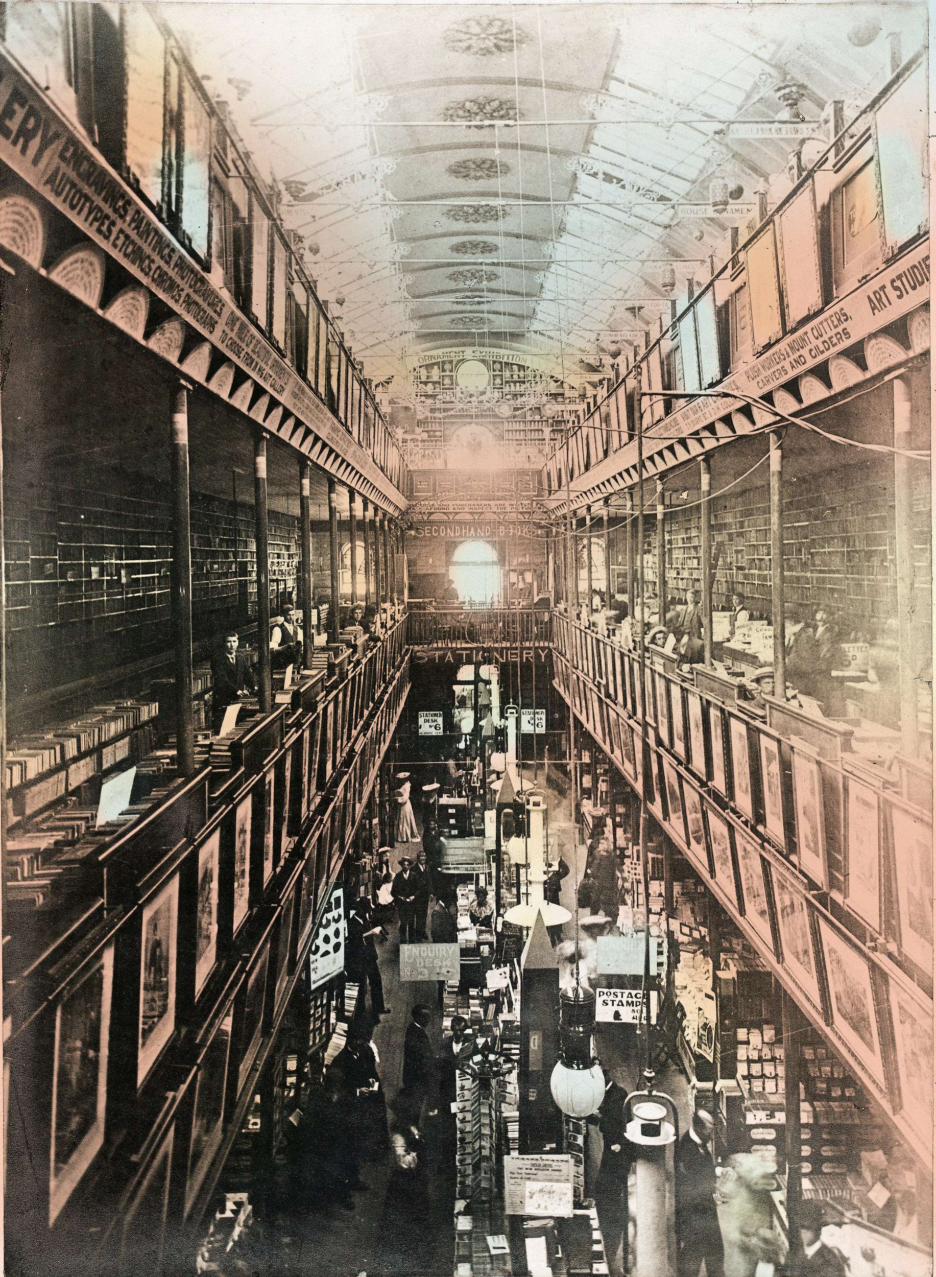 Millions of books, monkeys and an orchestra — the story of EW Cole and