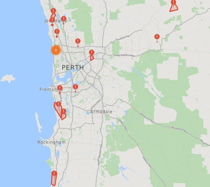 Energy Australia Power Outage Map Thousands lose power across Perth as overnight rain sparks pole fires