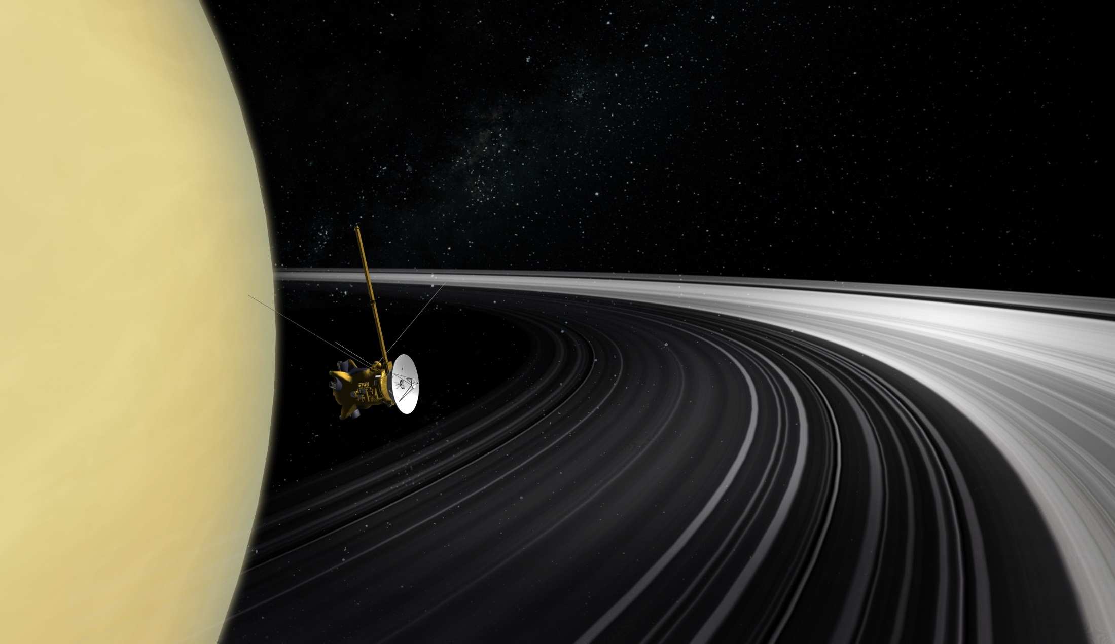 Saturn's rings — and their propellers, waves, speckles and secrets