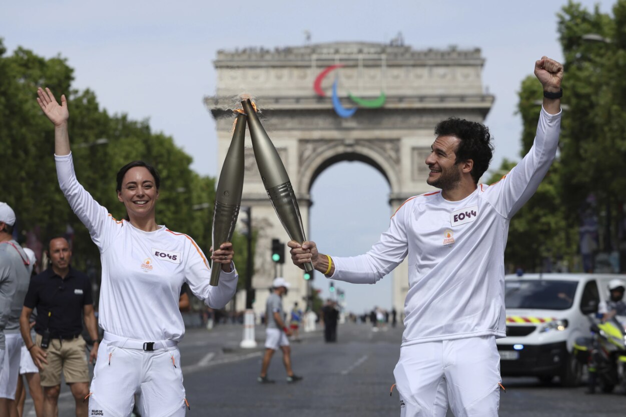 Olympic torch arrives in Paris ahead of 2024 Summer Games