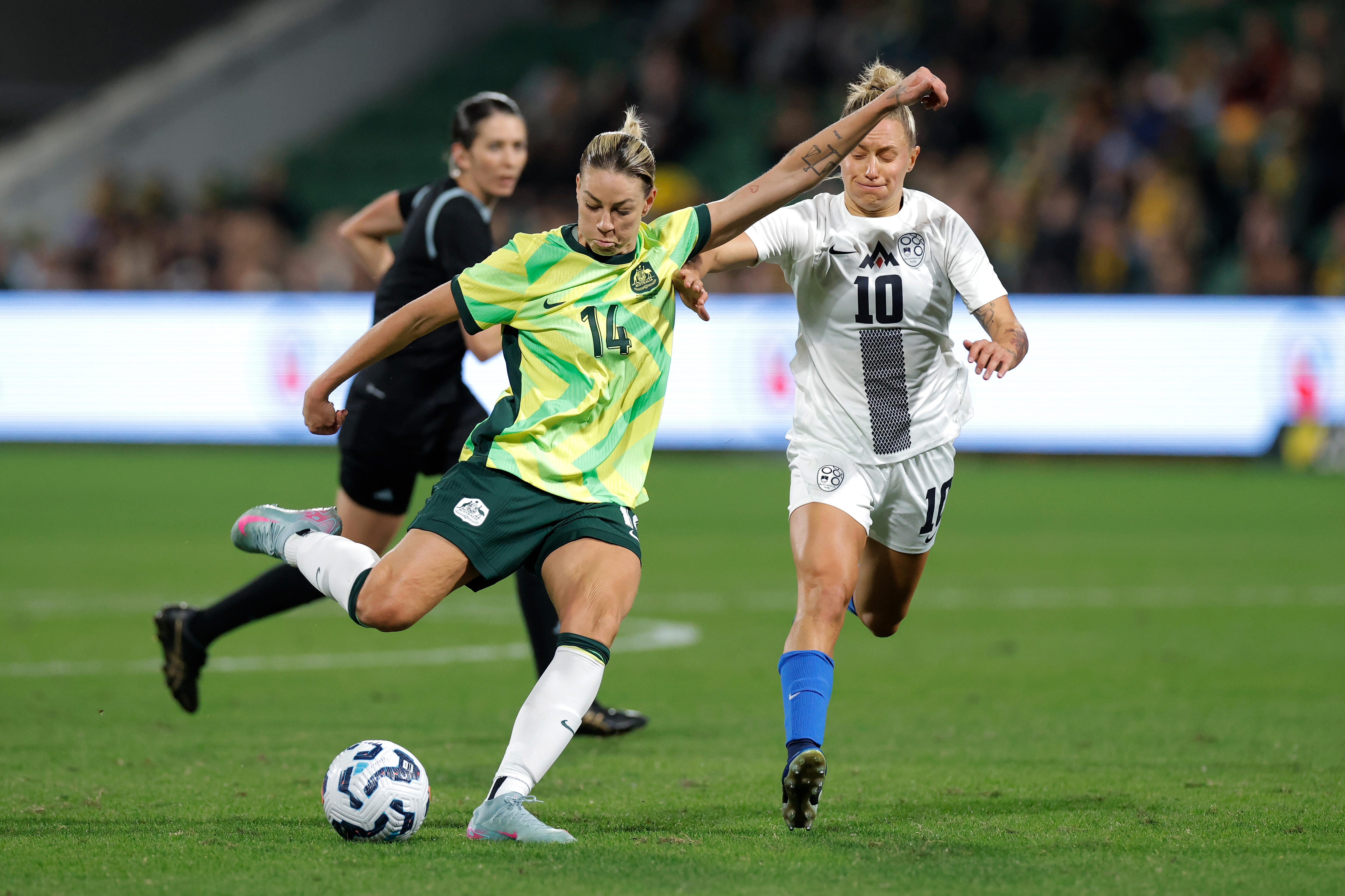 Kennedy keen on Matildas midfield role after Slovenia draw