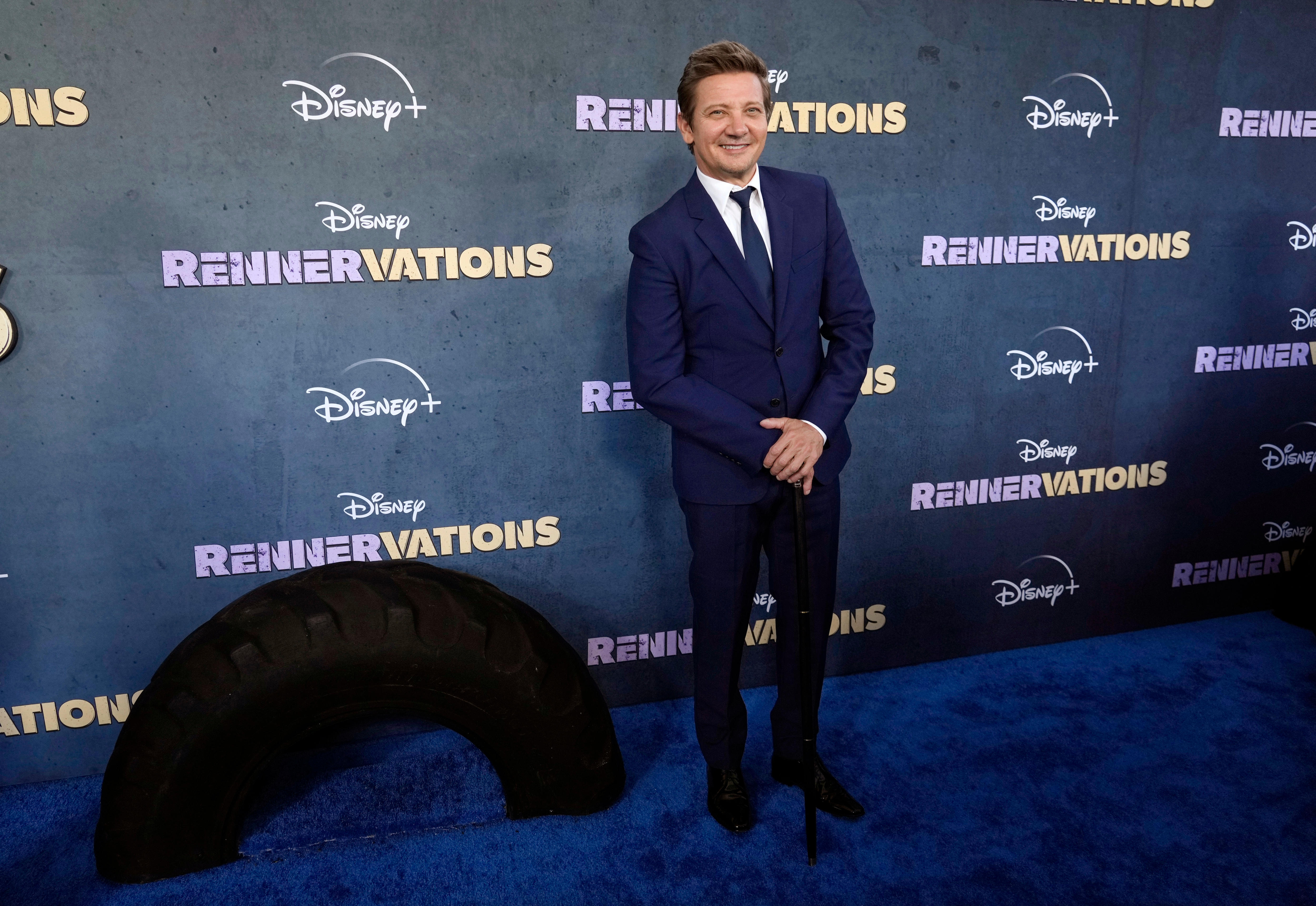Jeremy Renner makes first public appearance since snowplough crush ABC News