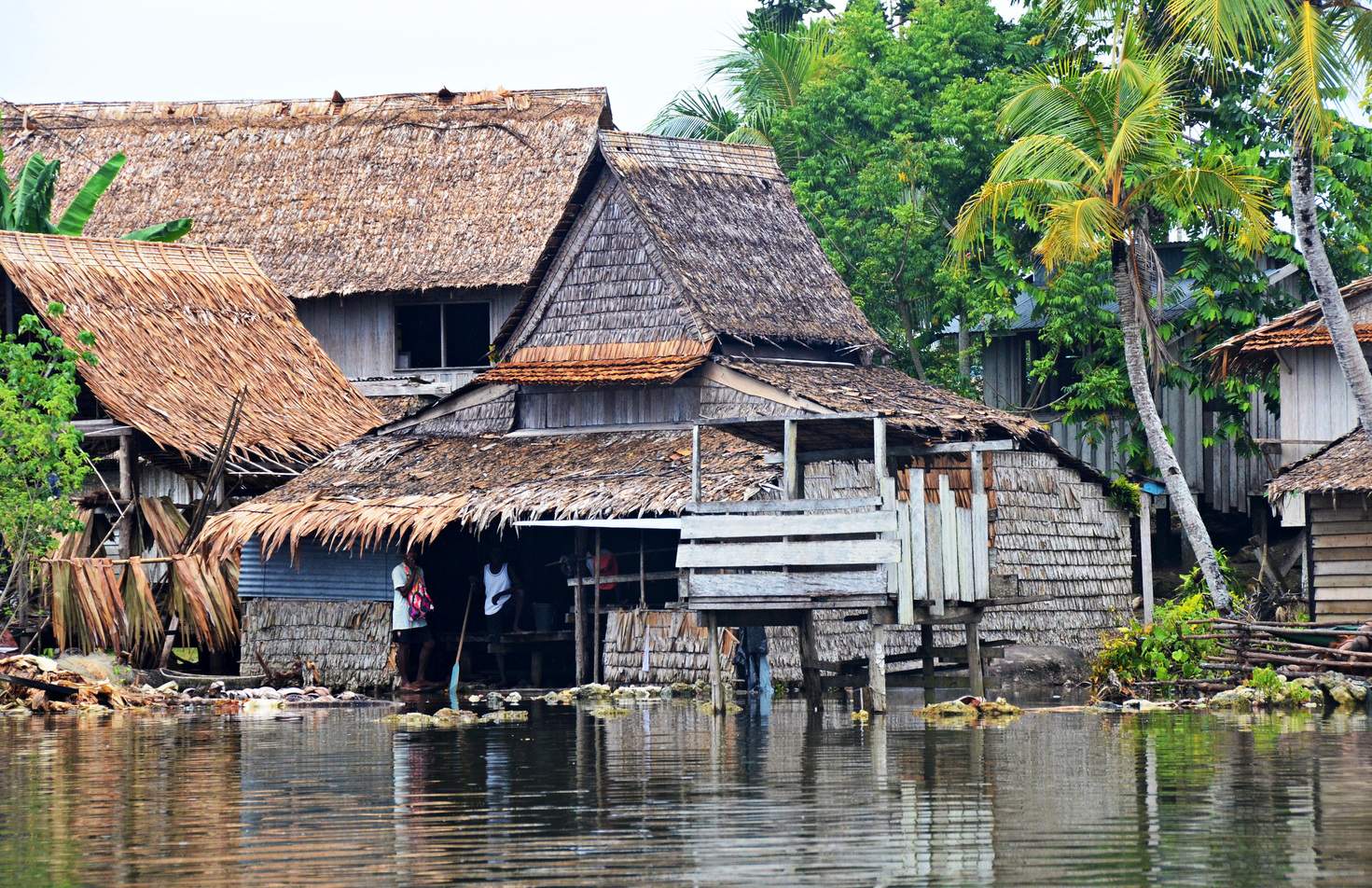 Solomon Islands Rising sea levels blamed for the disappearance of five