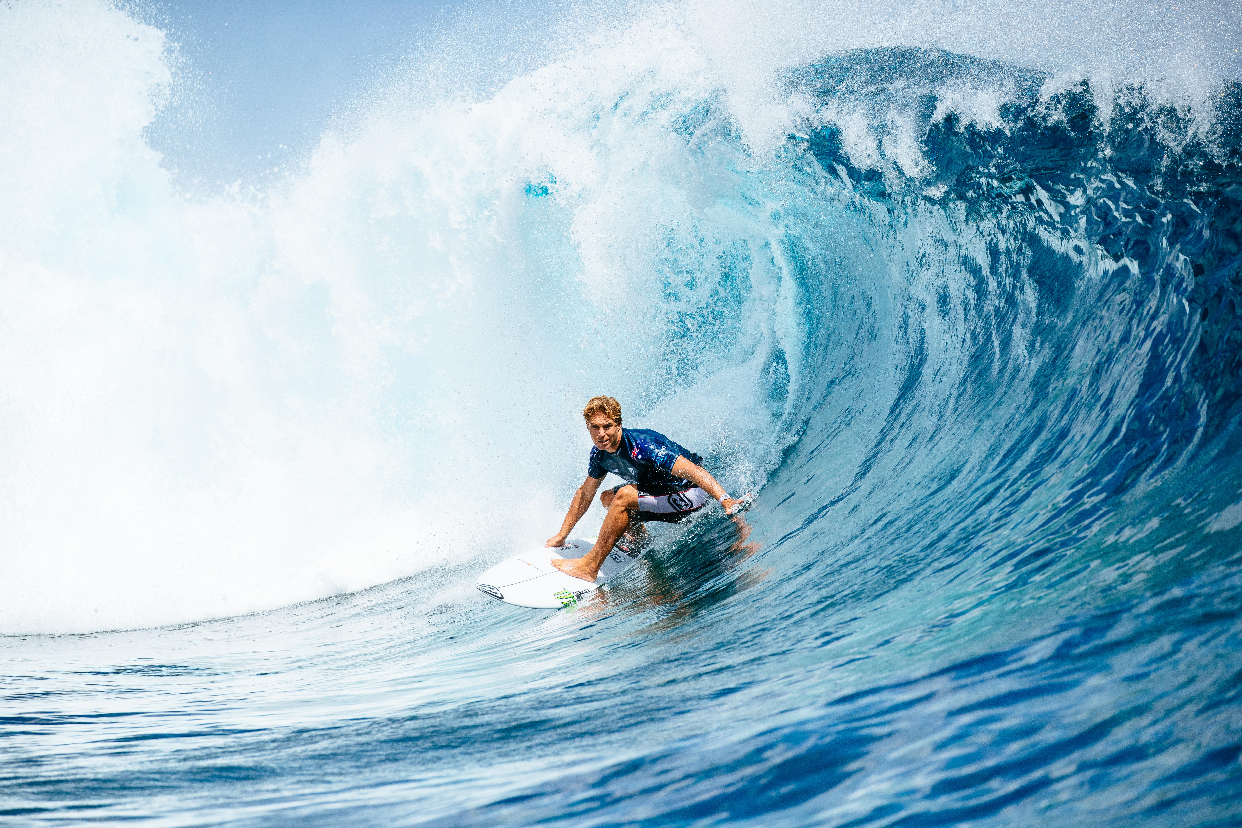 Australia’s Ethan Ewing joins Jack Robinson and Mollie Picklum in WSL Finals after top-four finish at Fiji Pro