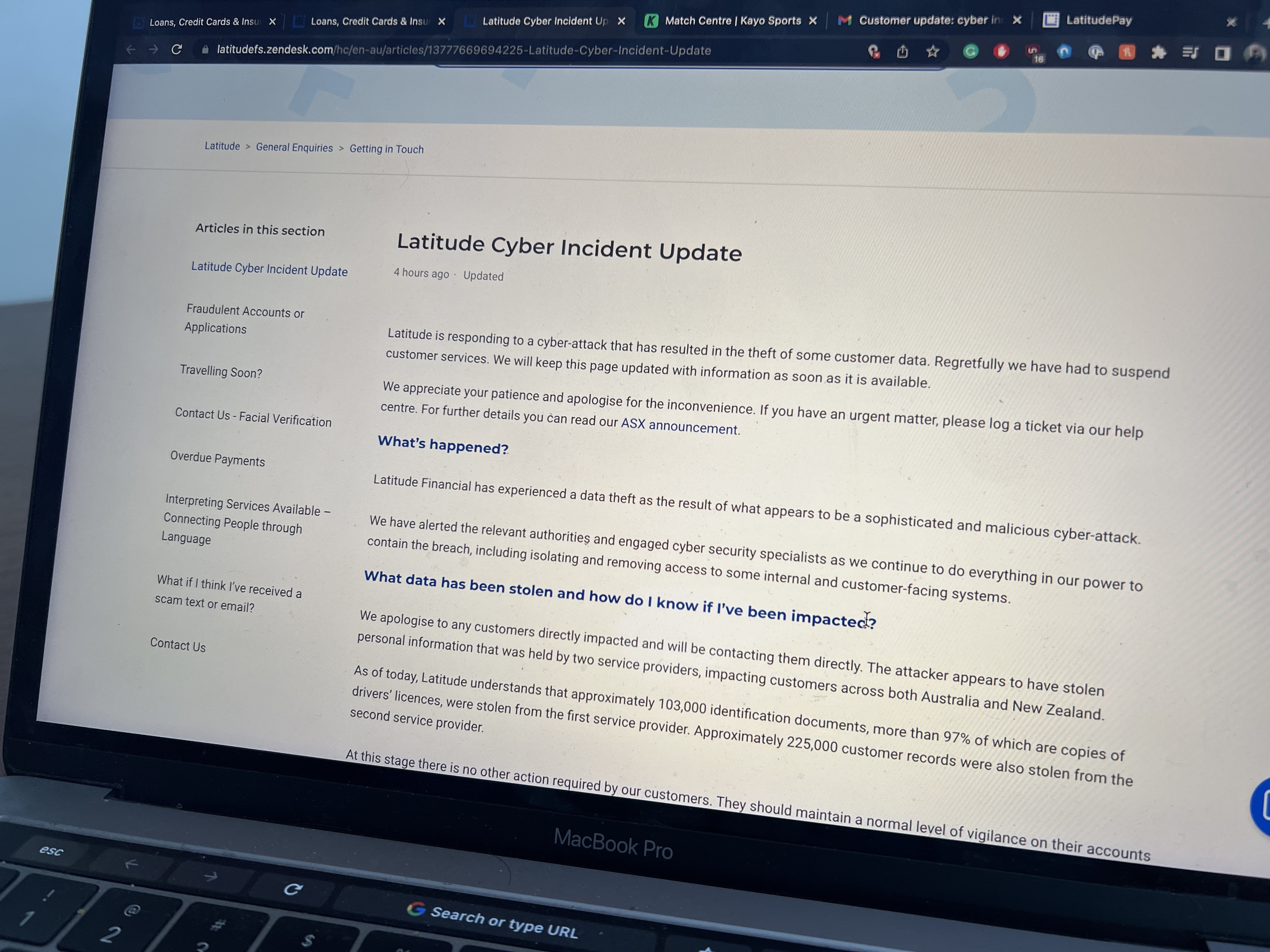 Latitude Financial warns customer data breach could widen and hack