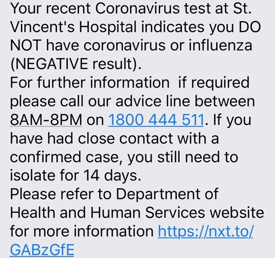 I've had a coronavirus test. How long will it take to get my results