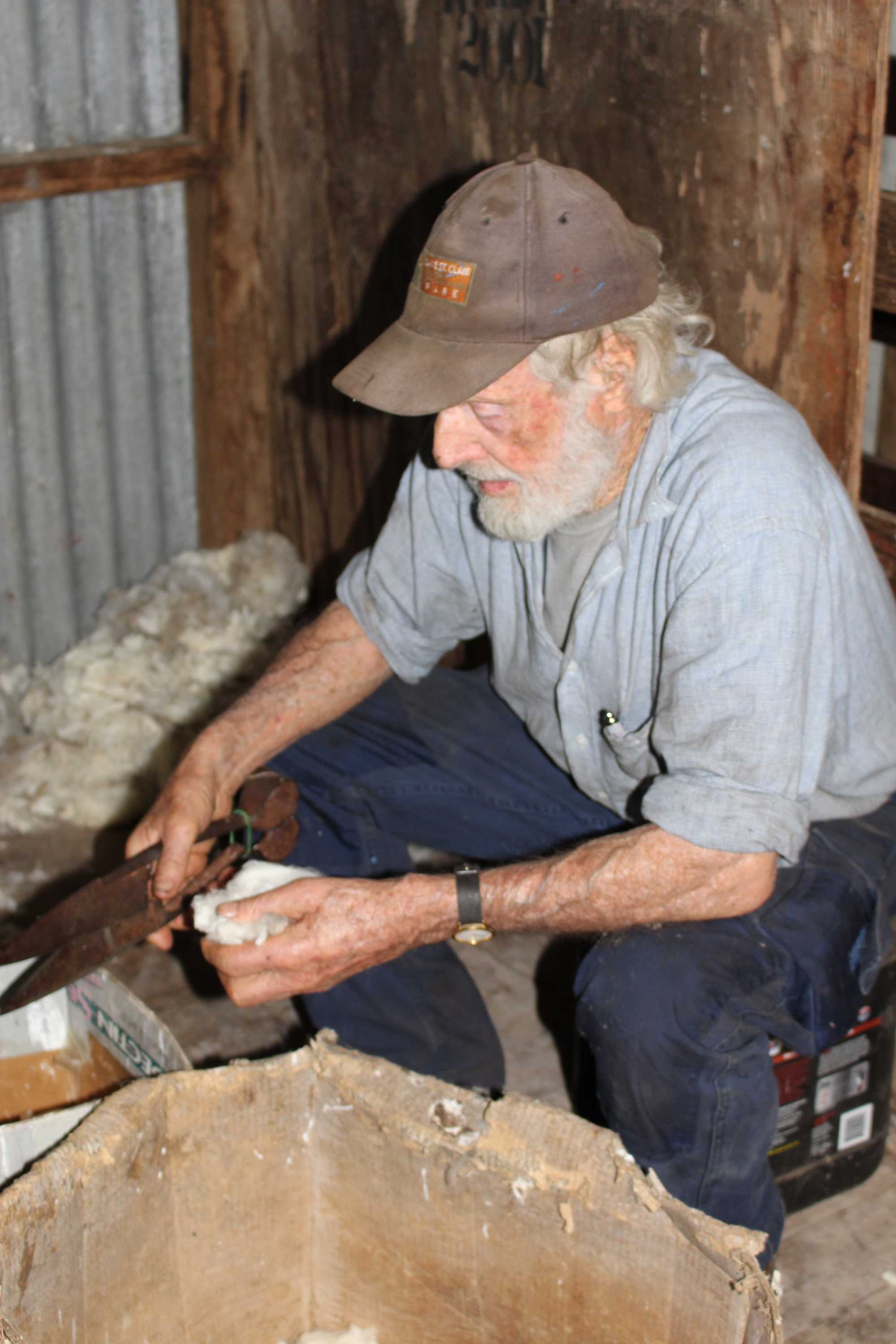 Female wool classer dedicates three decades of service to shearing