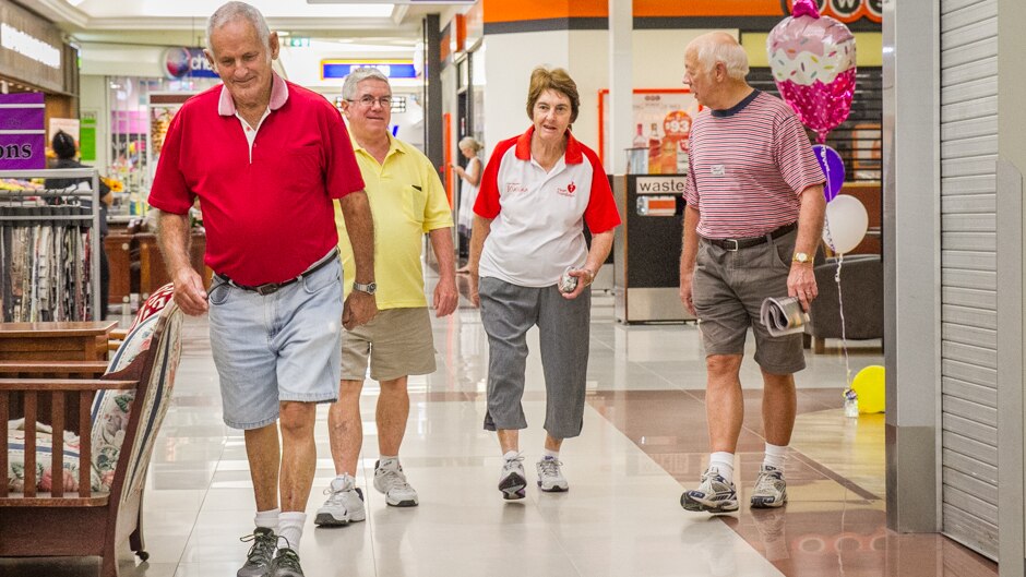 Meet the mall walkers People who find friendship in empty shopping