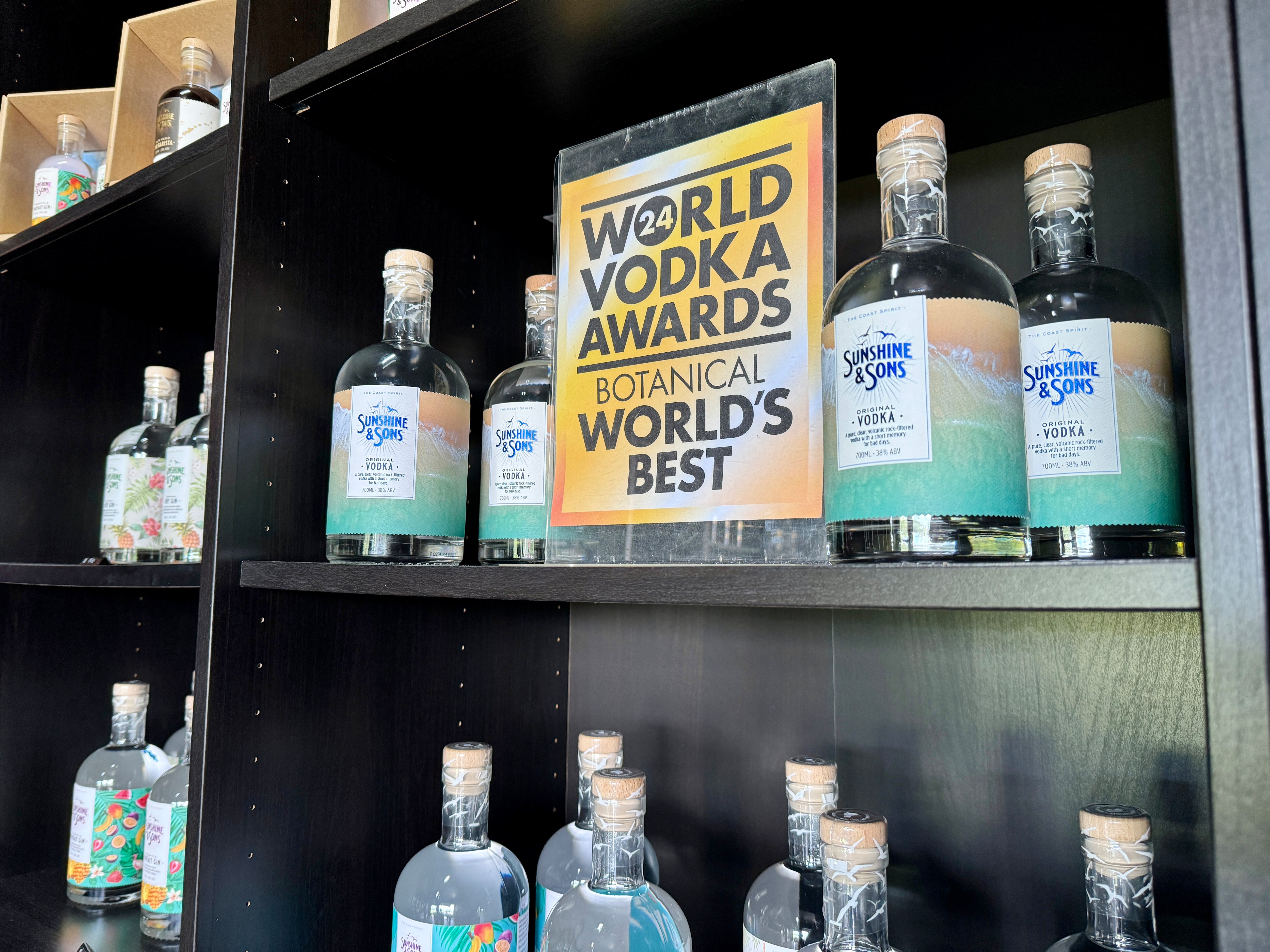 World Vodka Awards 2025 Australians use grapes and rocks to win World's Best Botanical Vodka