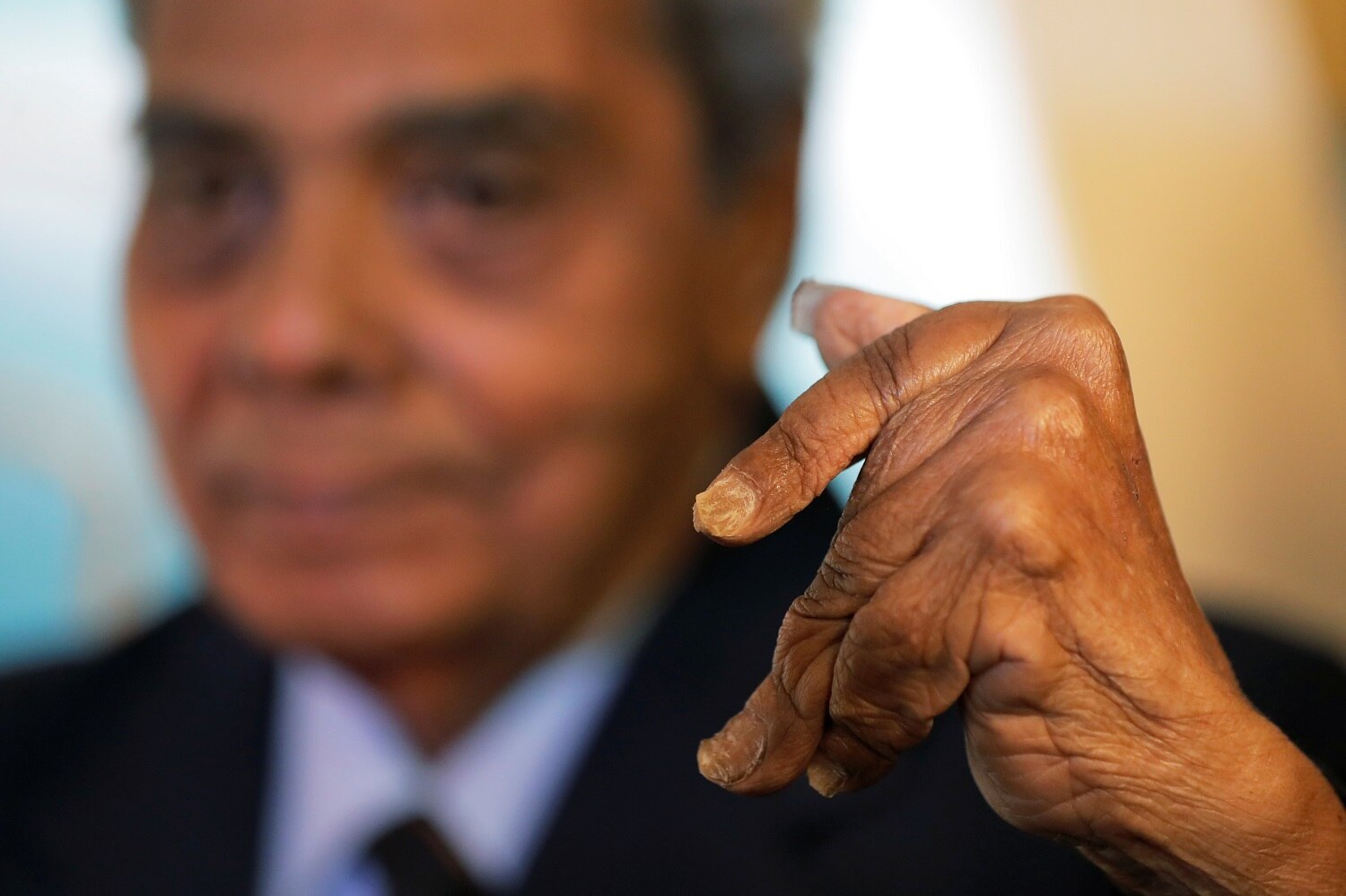 Man with world's longest fingernails grabs the clippers after 66 years