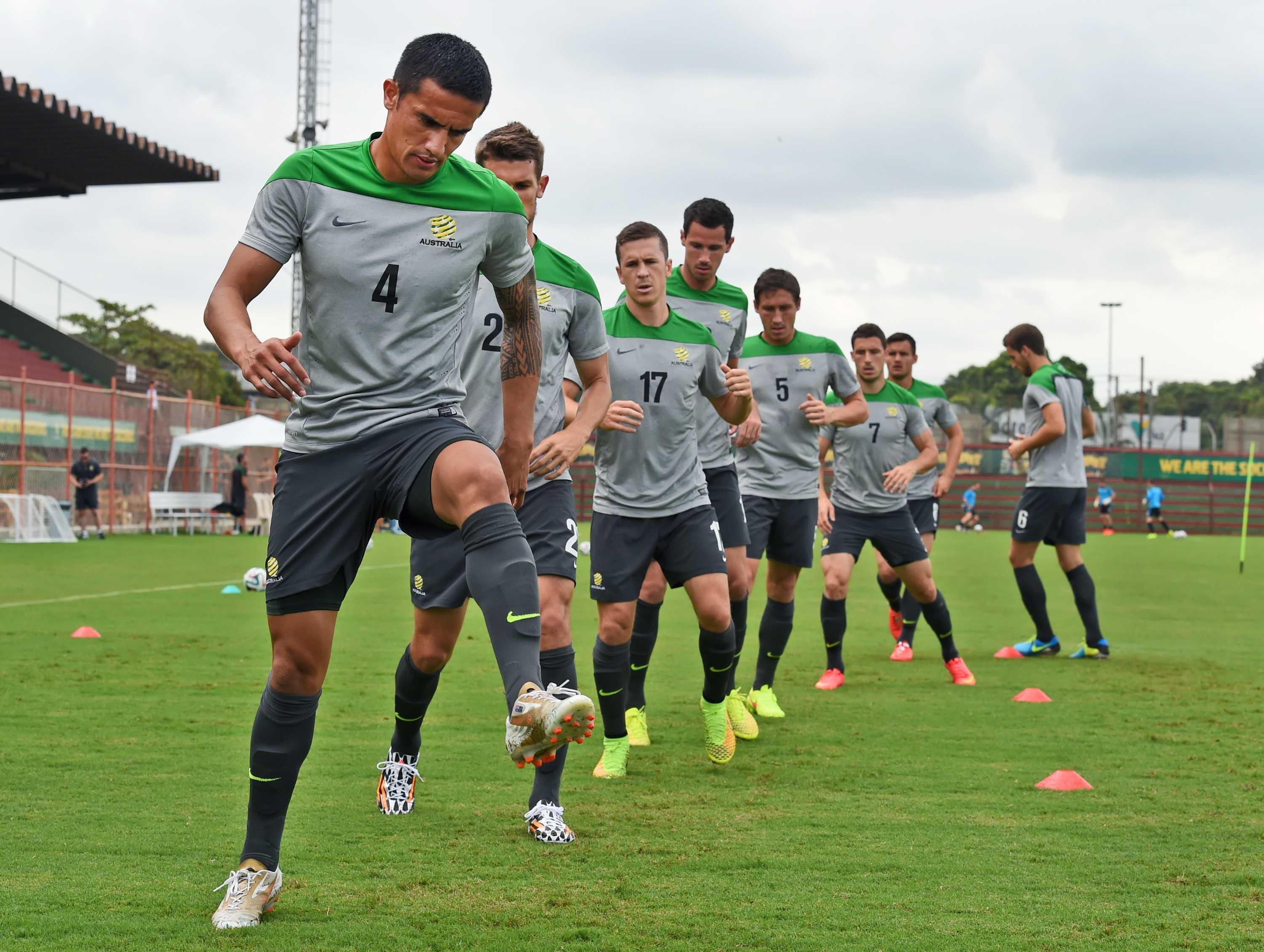 World Cup 2014 Tim Cahill encouraged by Socceroos youth and Ange