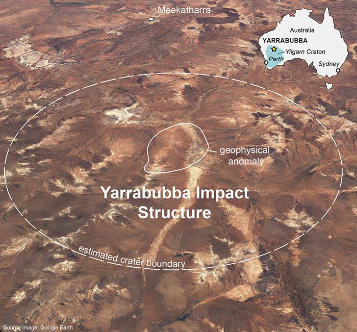 Yarrabubba crater in WA outback world's oldest recognised impact