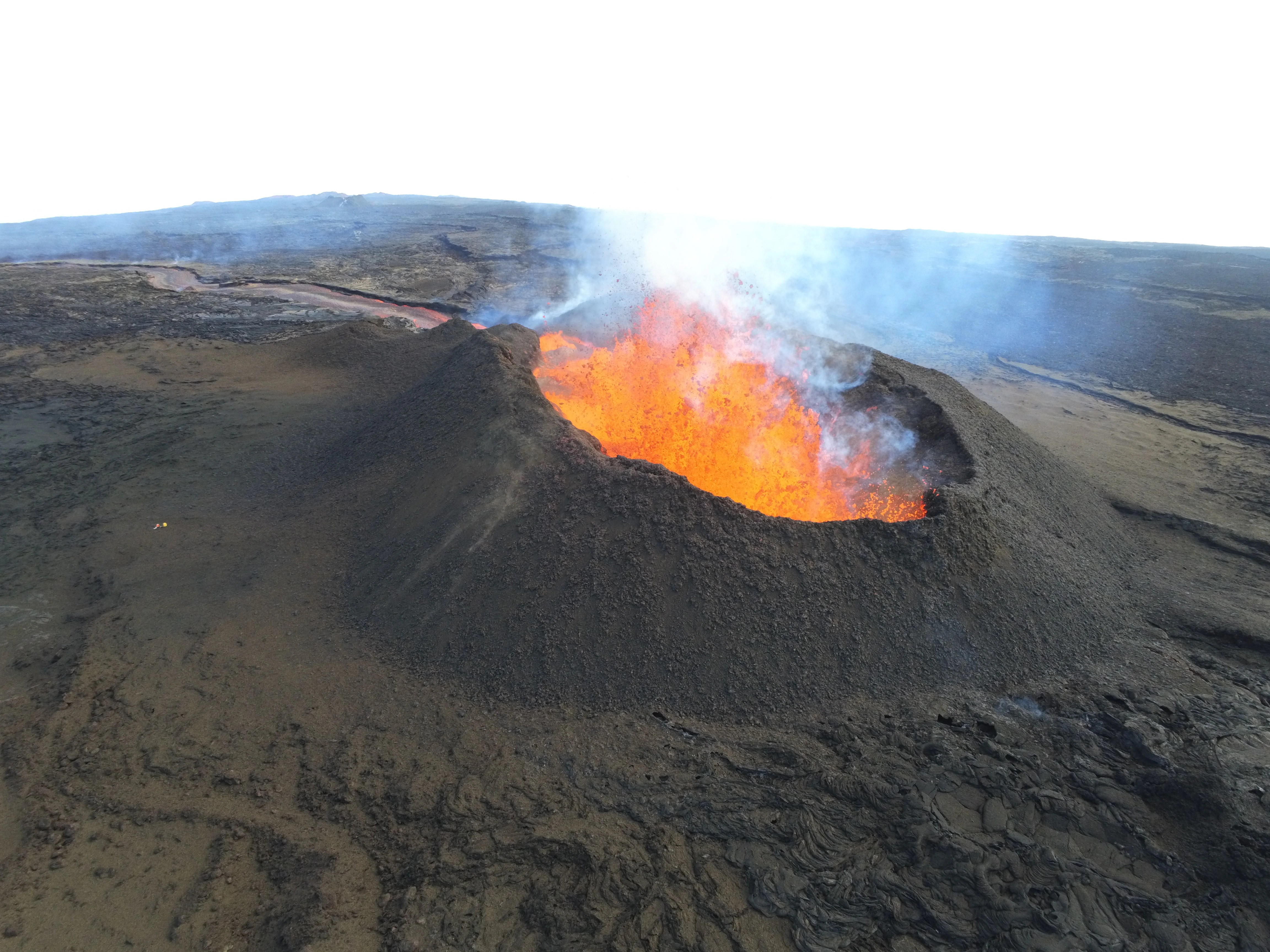 Aerial images used to map lava from Mauna Loa eruption in Hawaii ABC News