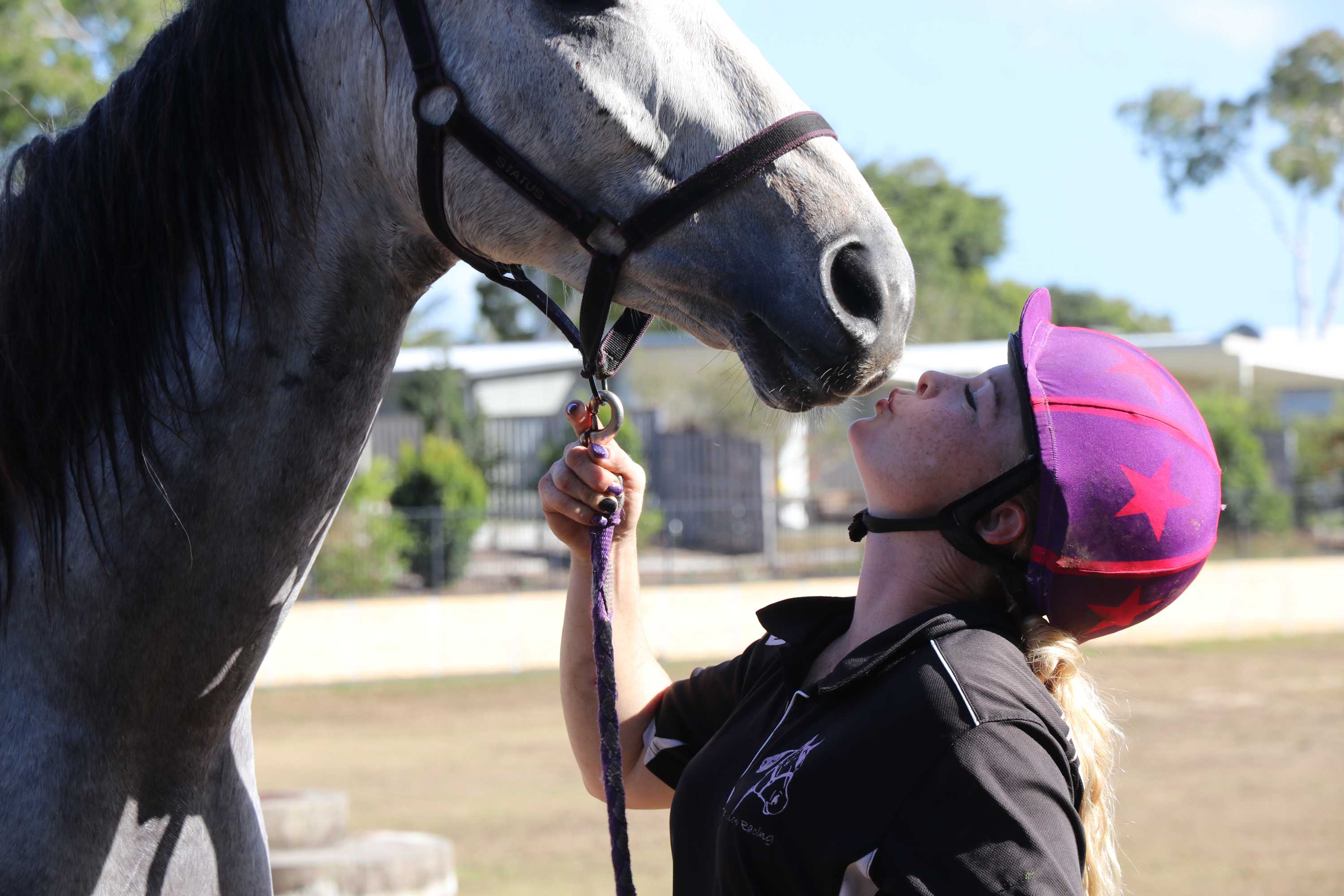 Queensland horse trainer Trinity Bannon dark past to excel in sport mum loved ABC News