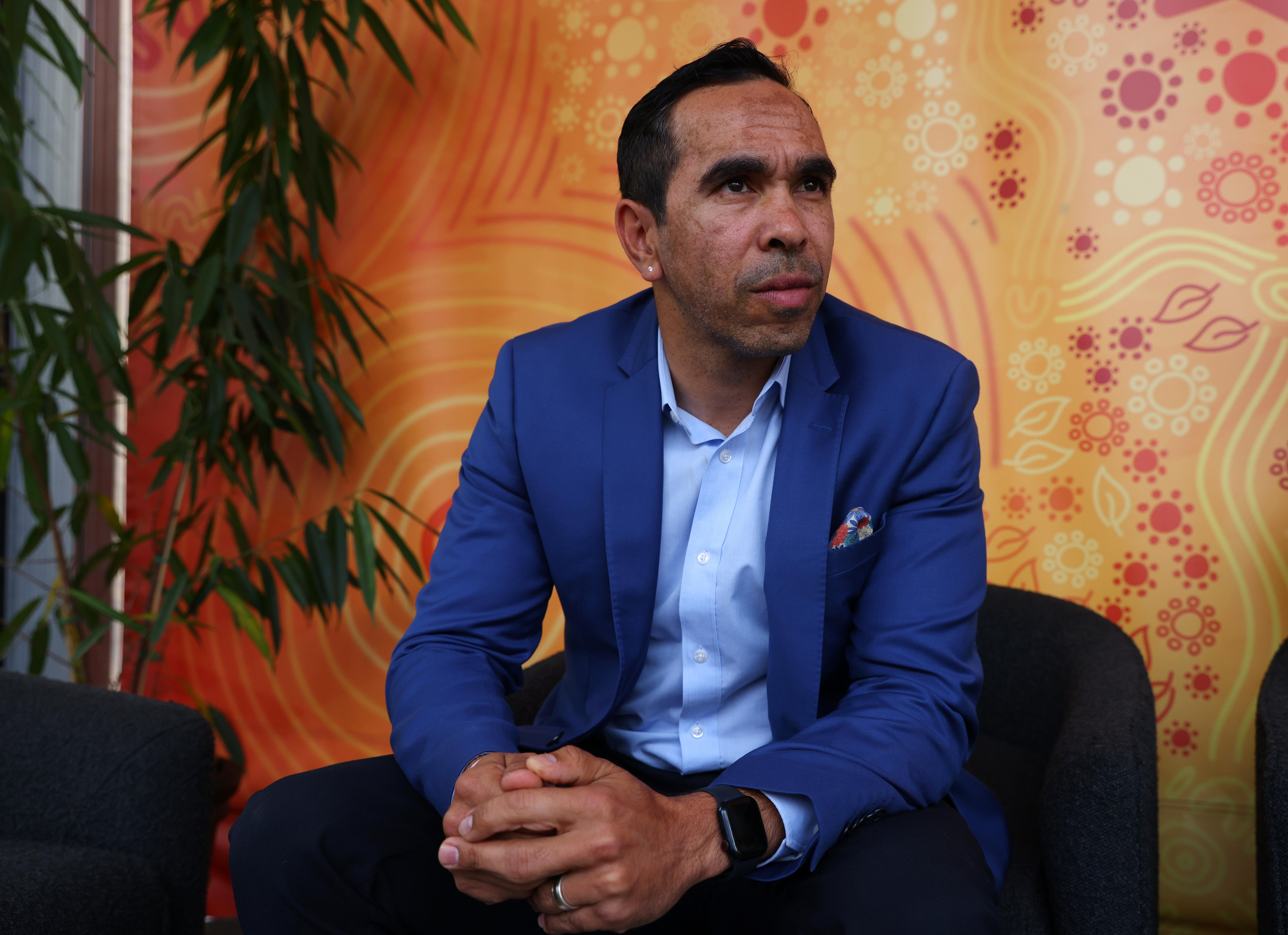 Former AFL great Eddie Betts speaks out about the racial abuse of his children outside his home