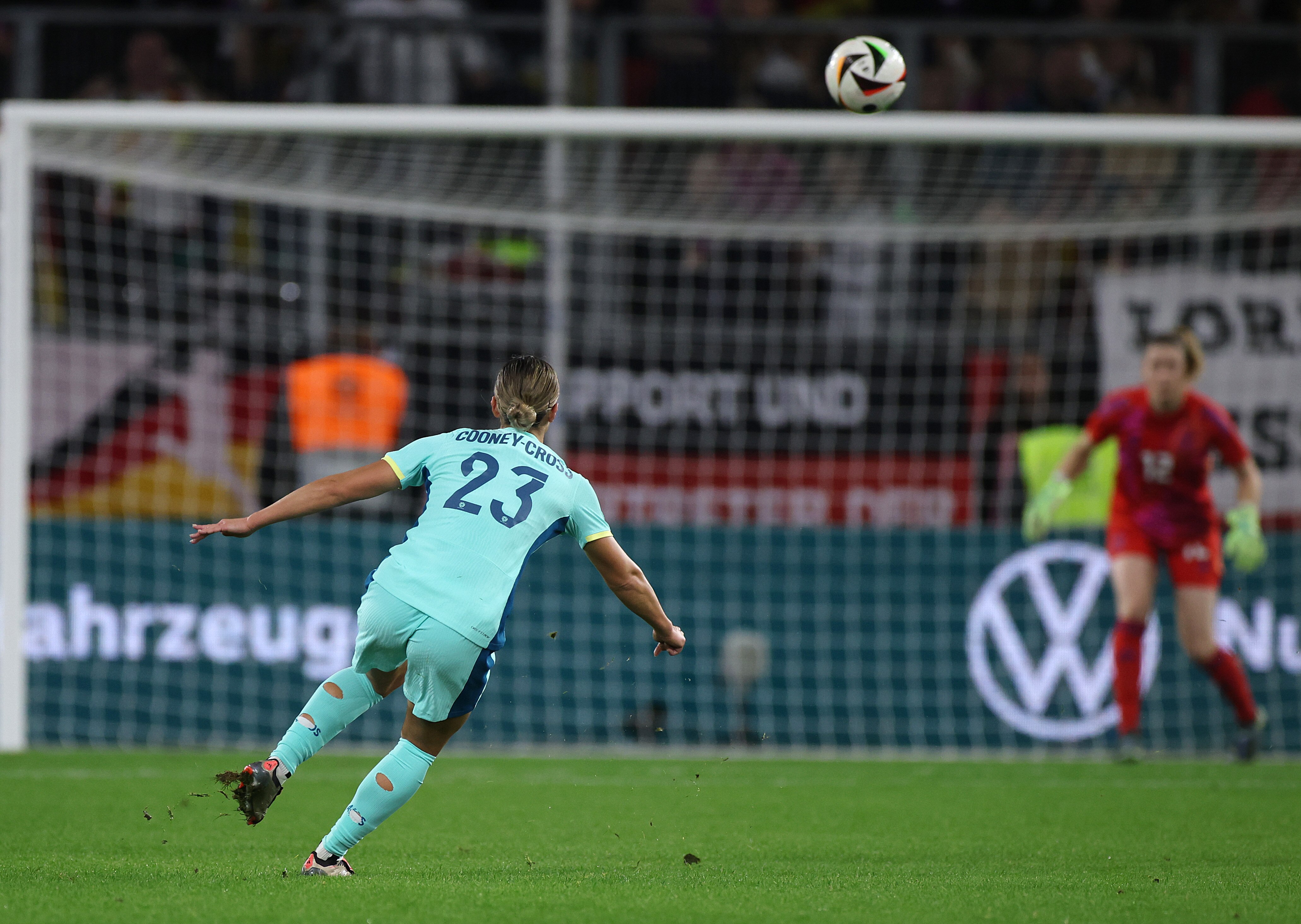 Matildas beat Germany for first time in 19 years thanks to Kyra Cooney-Cross wonder goal