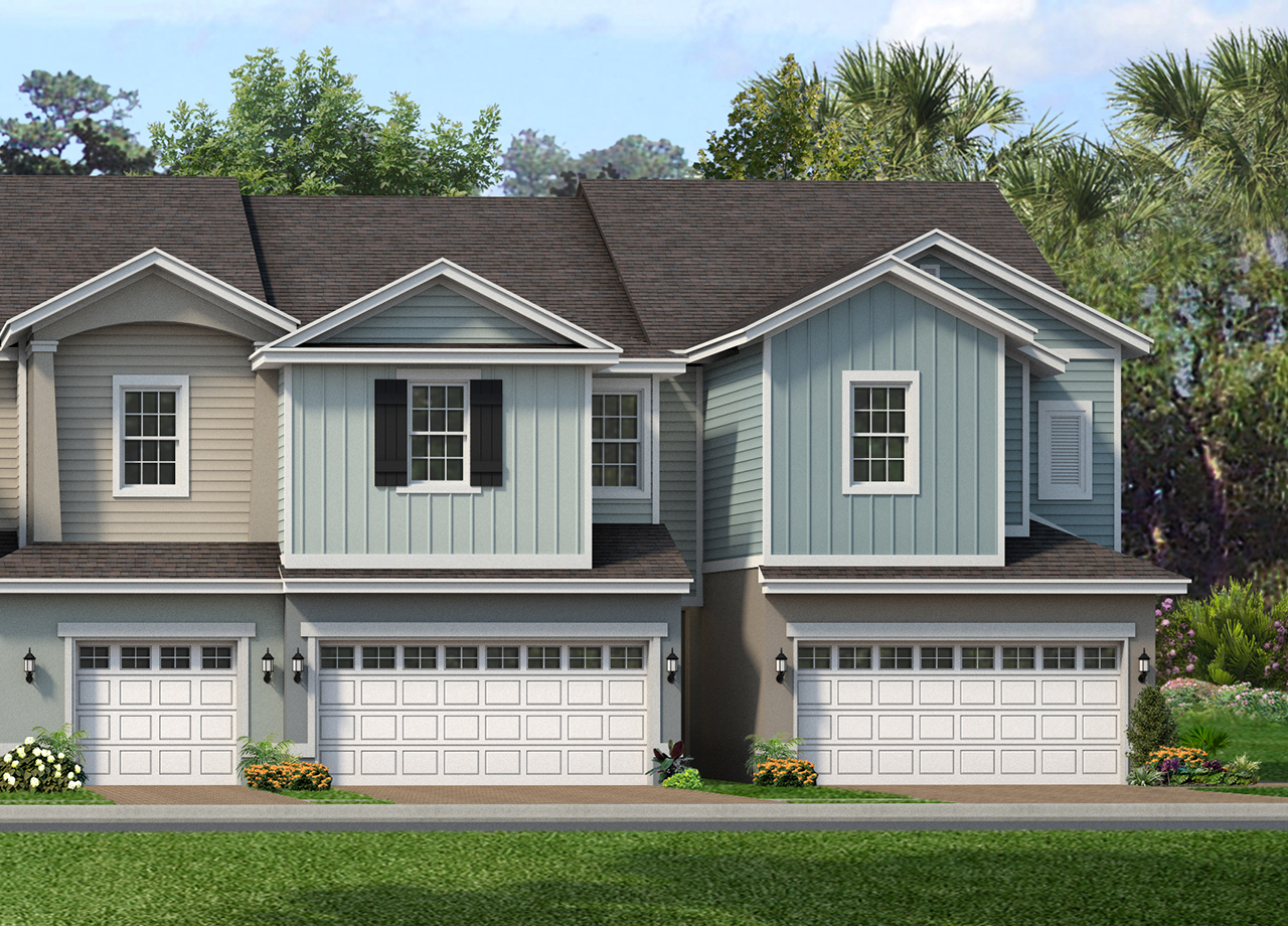 Towns at Wiregrass a Quinn Residence New Homes for Rent in St