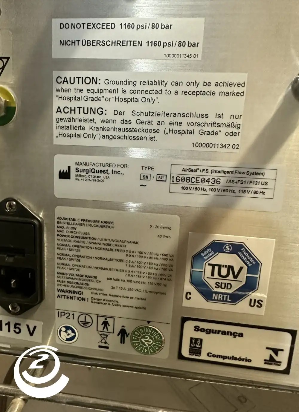 Conmed AirSeal iFS | Live Inventory