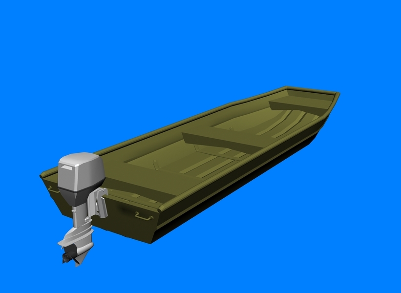 Free small metal boat