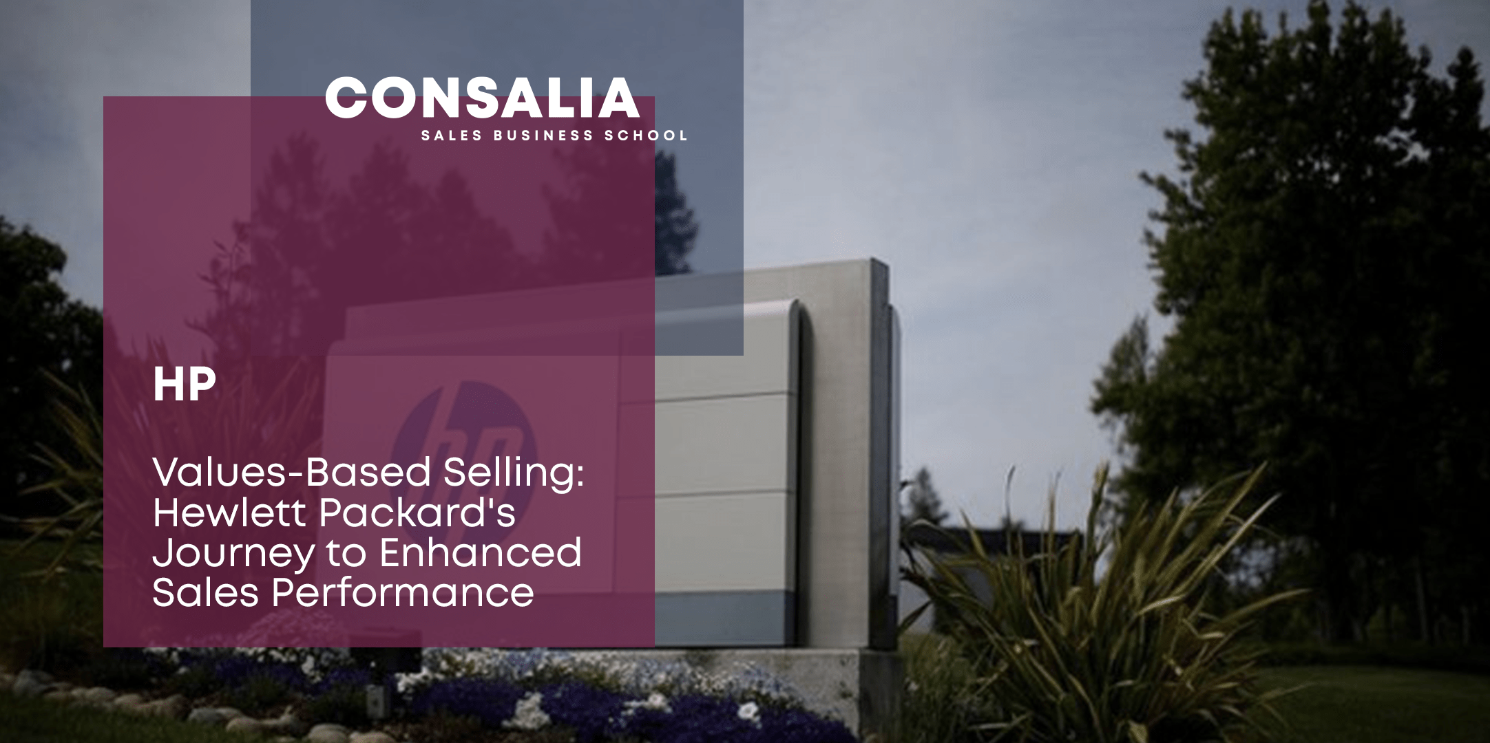 ValuesBased Selling HewlettPackard's Journey to Enhanced Sales
