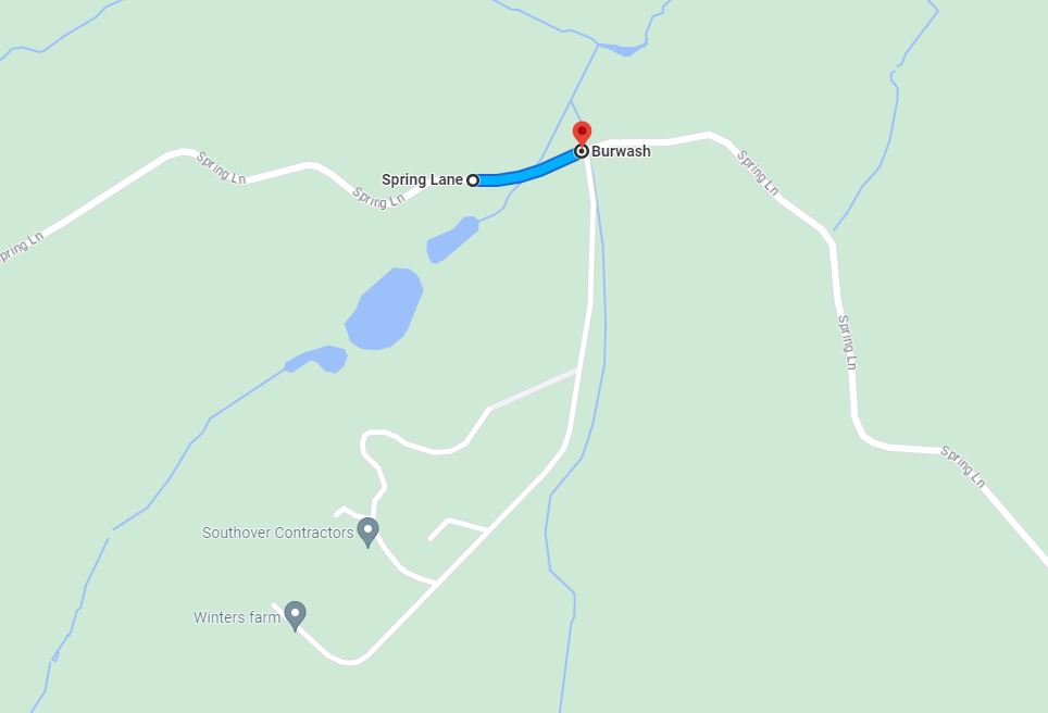 Spring Lane, Burwash Drainage & Carriageway works live