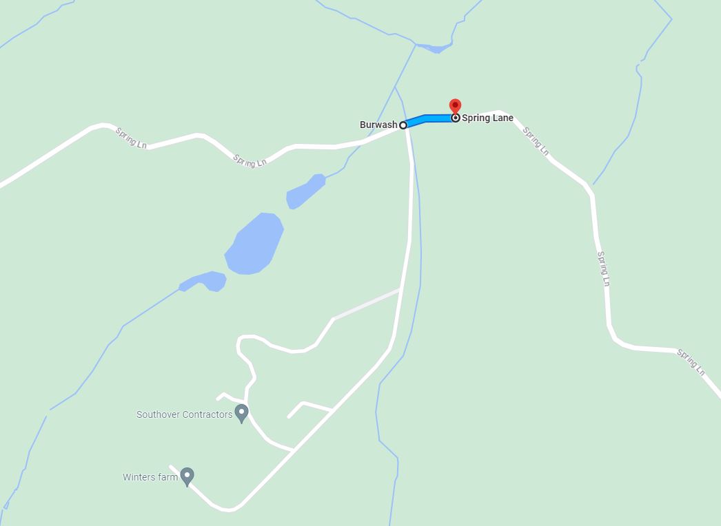 Spring Lane, Burwash Drainage & Carriageway works live