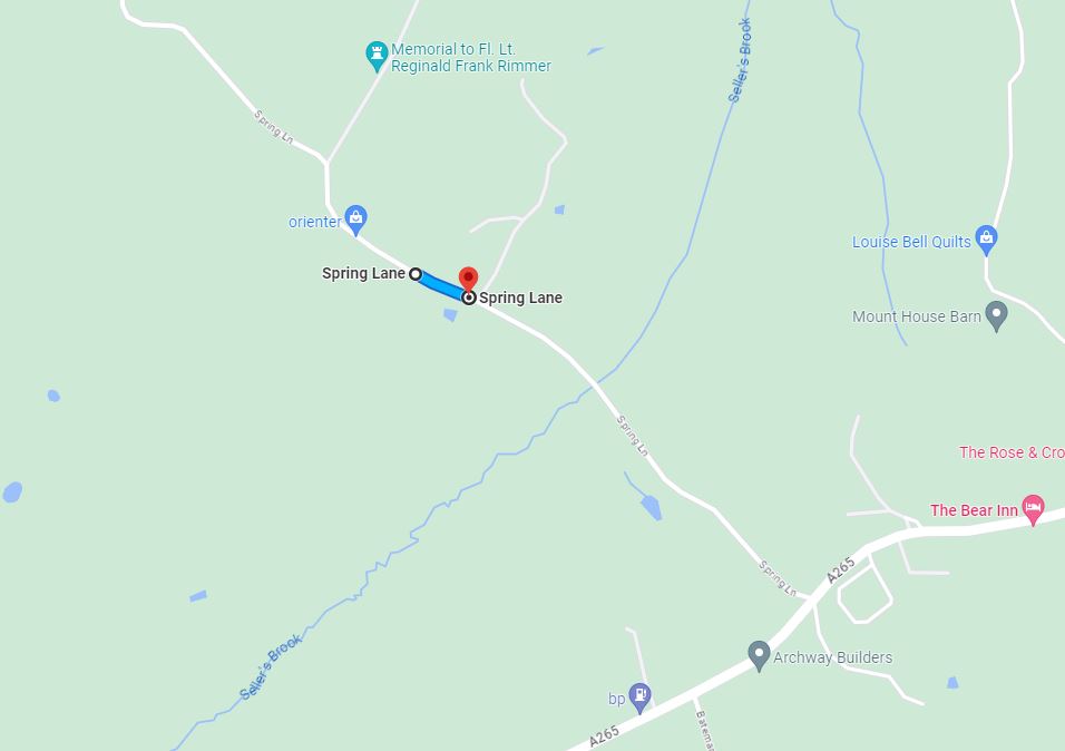 Spring Lane, Burwash Drainage & Carriageway works live