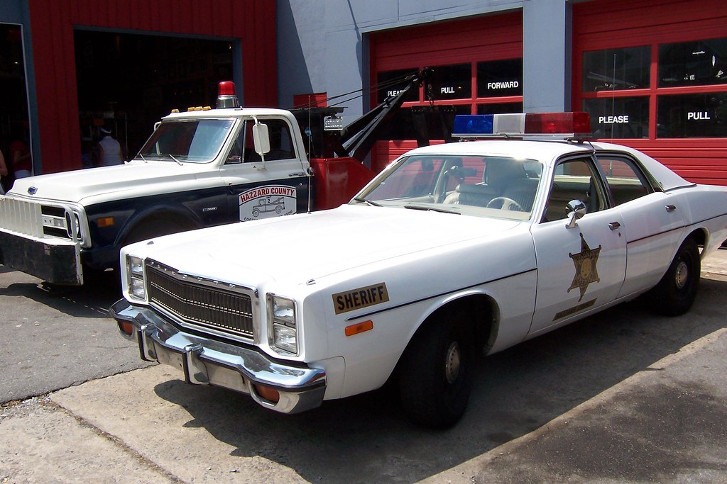 Cooter's Truck and Roscoe's Car Roscoe's squad car and Coo… Flickr