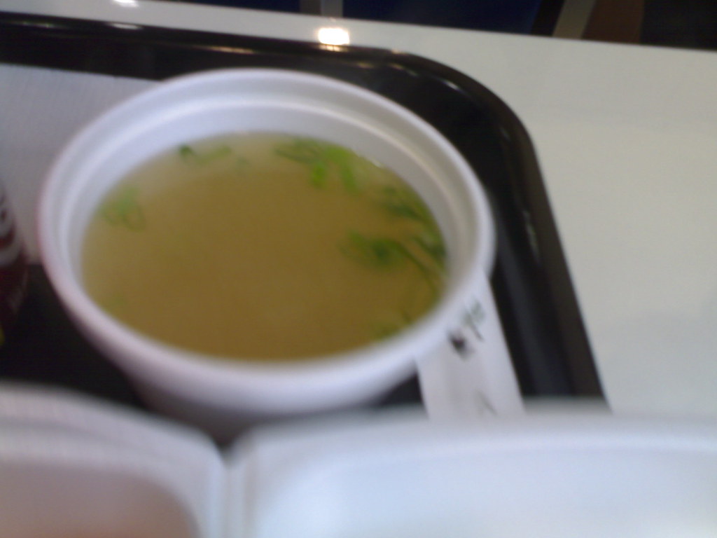 Troy's miso soup Korean Food at HMart on Seymour and Rob… Flickr