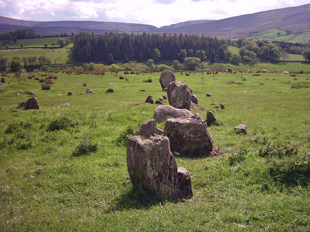 Co.Derry, Auglish This is a stone row which is part of a c… Flickr