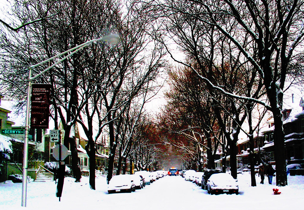 Berwyn and Wayne We got several inches of snow on Wednesda… Flickr