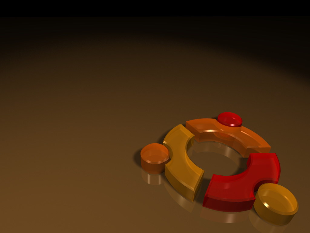 Ubuntu Wallpaper Plastic A 3D render of the Linux distrobu… Flickr