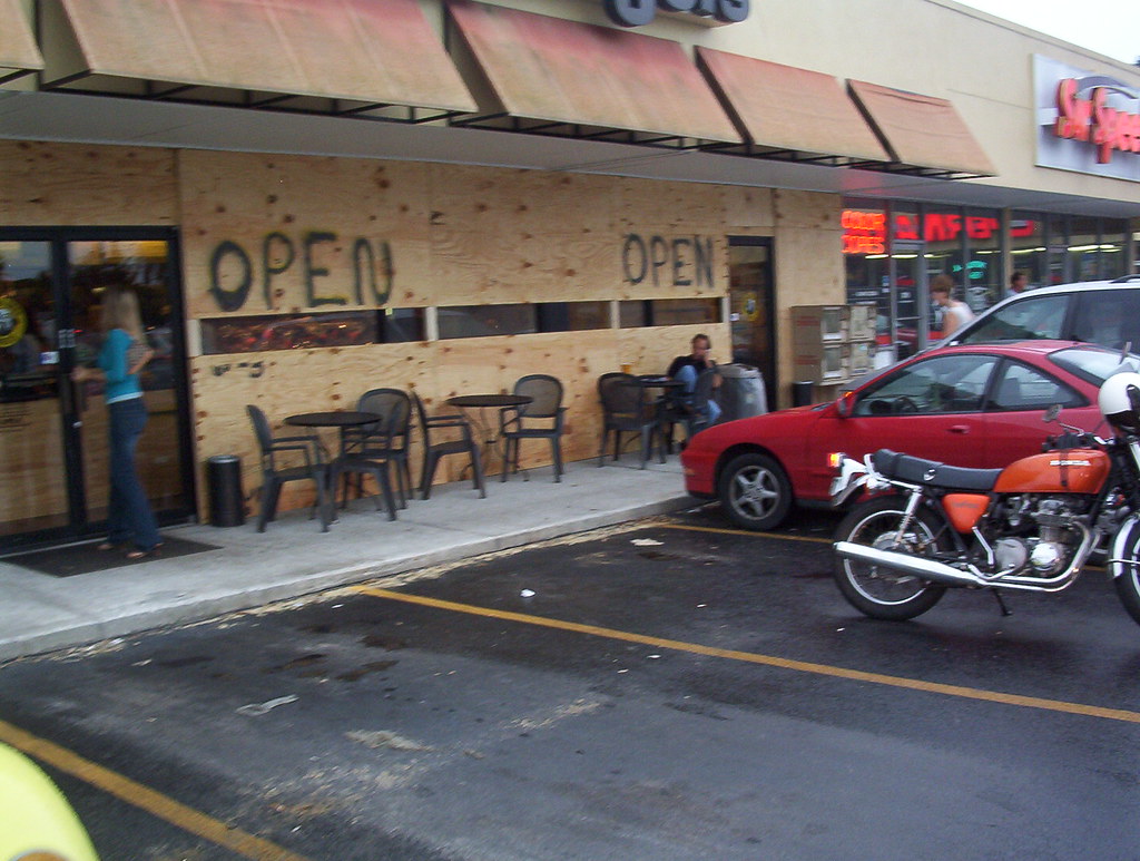 Taking no chances Einstein Bagels on Fowler Avenue, Tampa,… Flickr