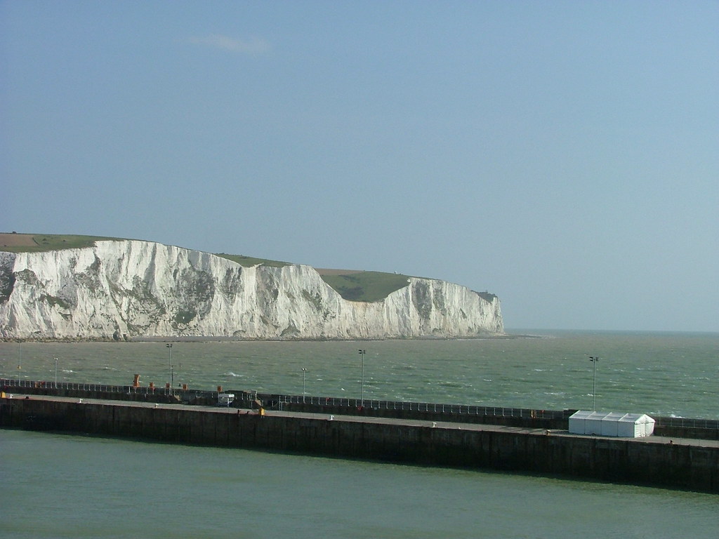 White Cliffs of Dover Vue du traversier entre Dover (en An… Flickr
