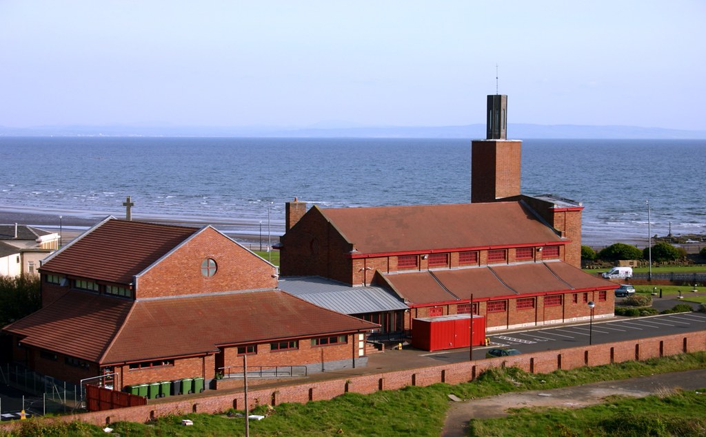 Saint Peter's in chains, Ardrossan, Scotland RC church on … Flickr