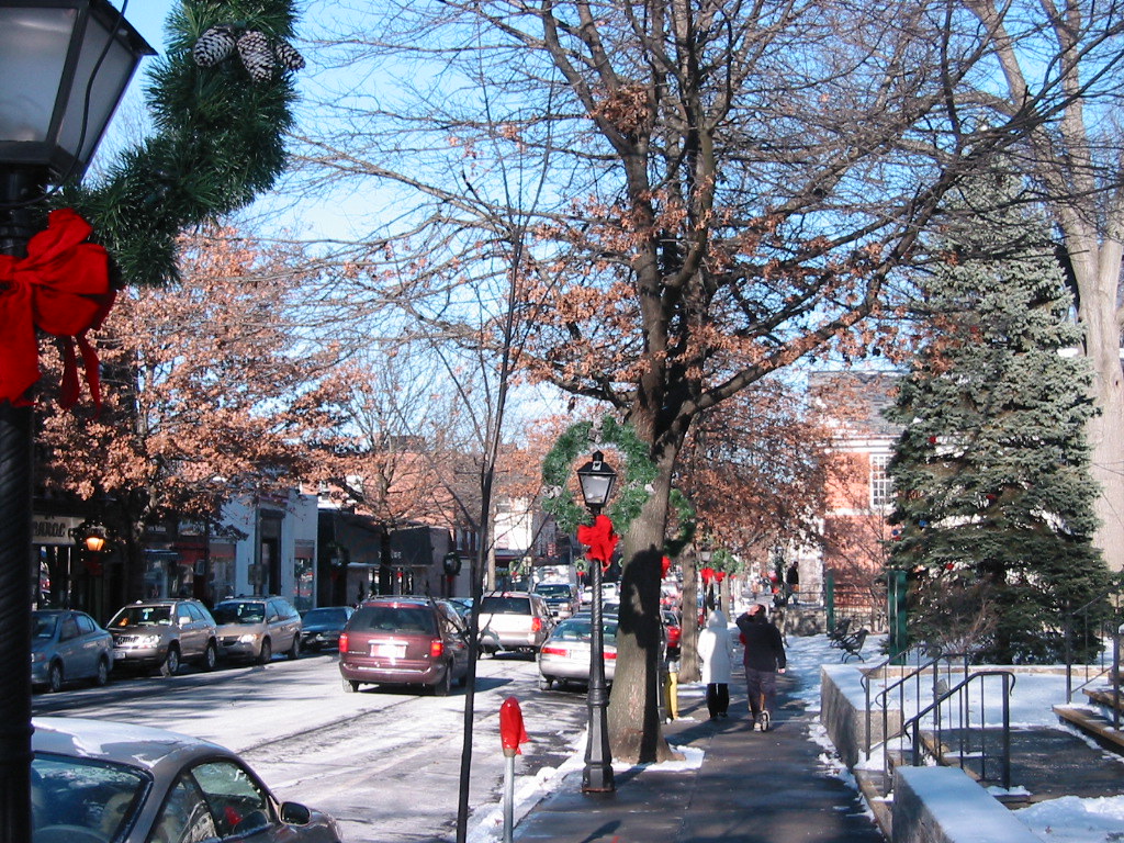 downtown Pelham after snow WalkingGeek Flickr