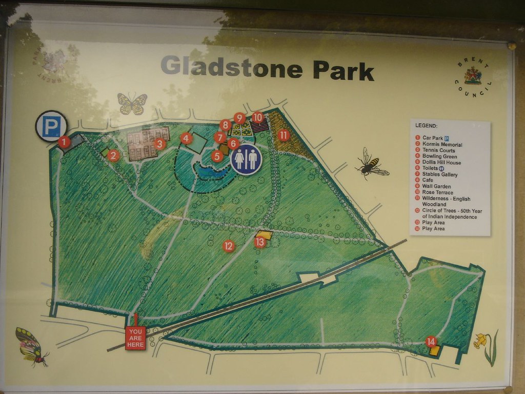 Gladstone Park The map Just so you know where all the pho… Flickr
