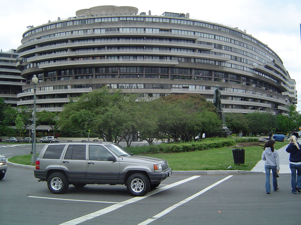 Watergate In front of the Watergate Allen Lew Flickr