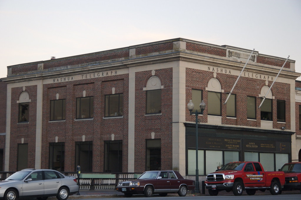 Nashua Telegraph on Main Street Nashua, NH Tracy Lee Carroll Flickr