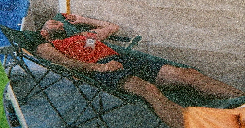 BM200648 Adrian, asleep with a box of tea Paul Almy