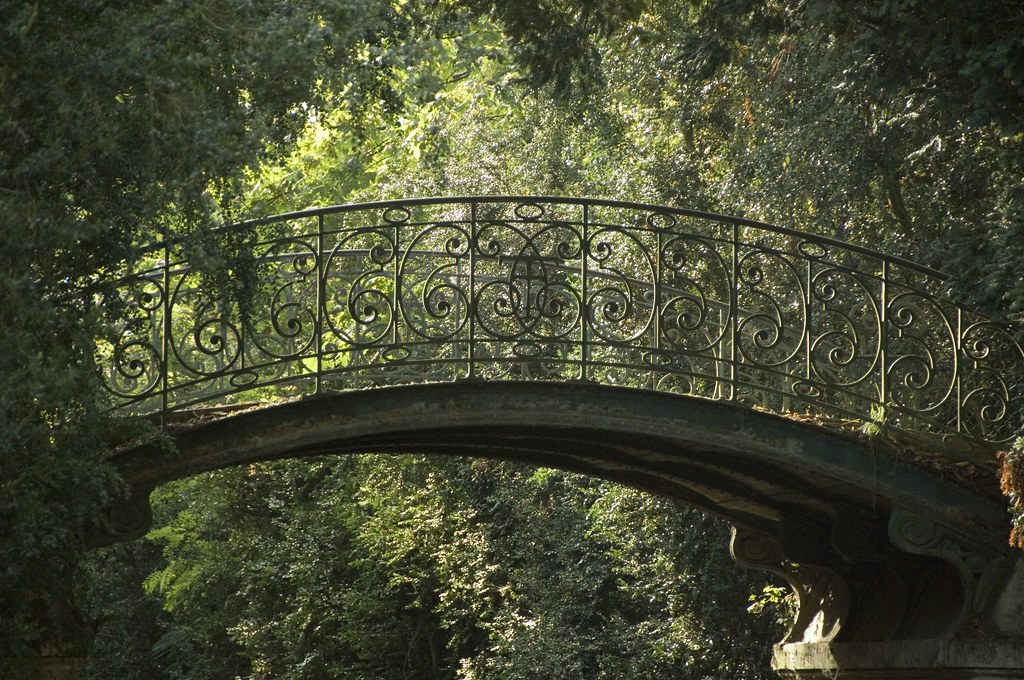 Bridge At Versailles Enchanting bridge in Versailles Gary Elsasser
