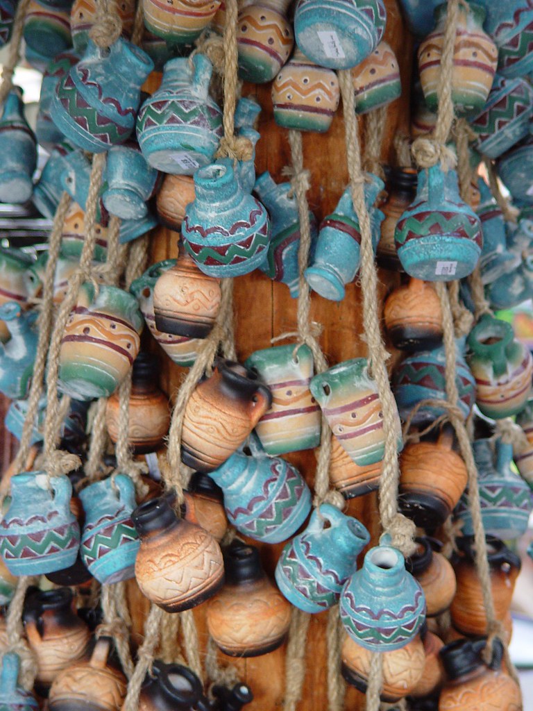 Small Hanging Pots Small pottery for sale in Sedona, AZ Chris Flickr