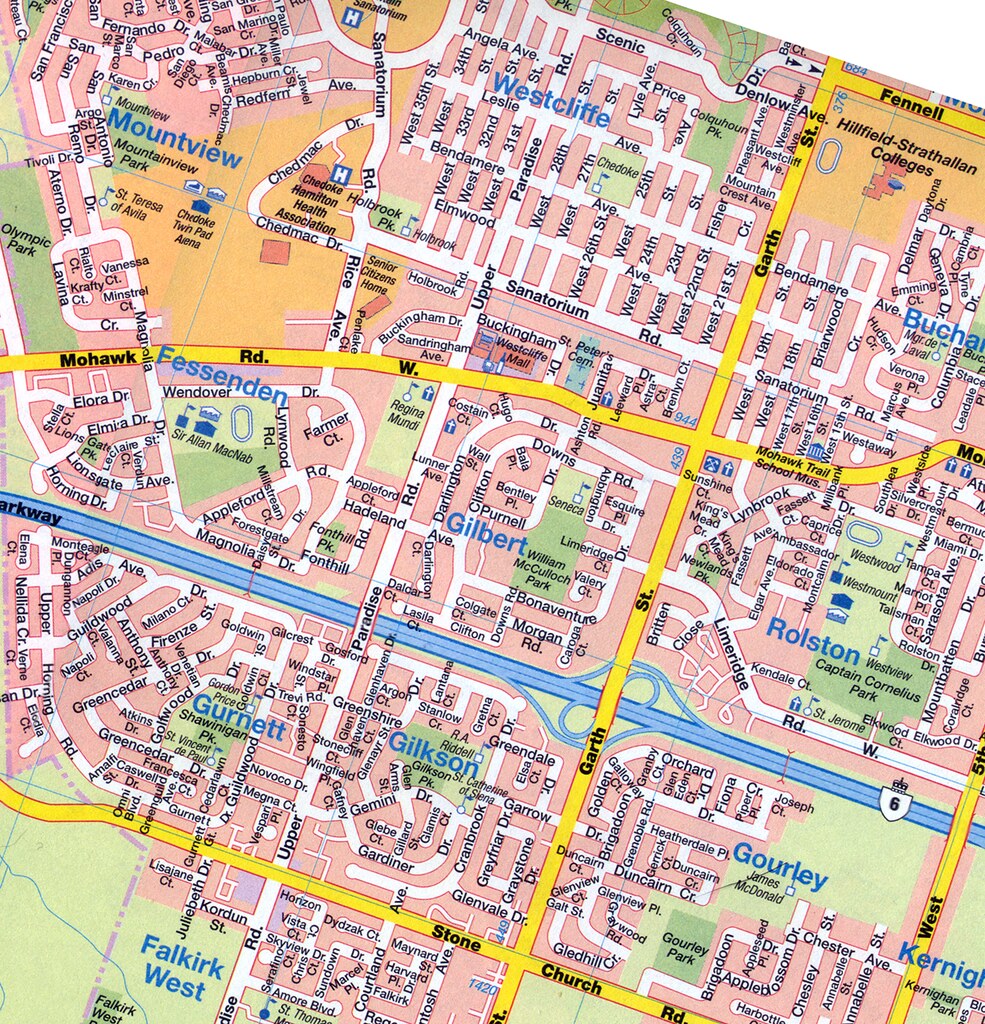West Hamilton Mountain 2001 key map | Lone Primate | Flickr