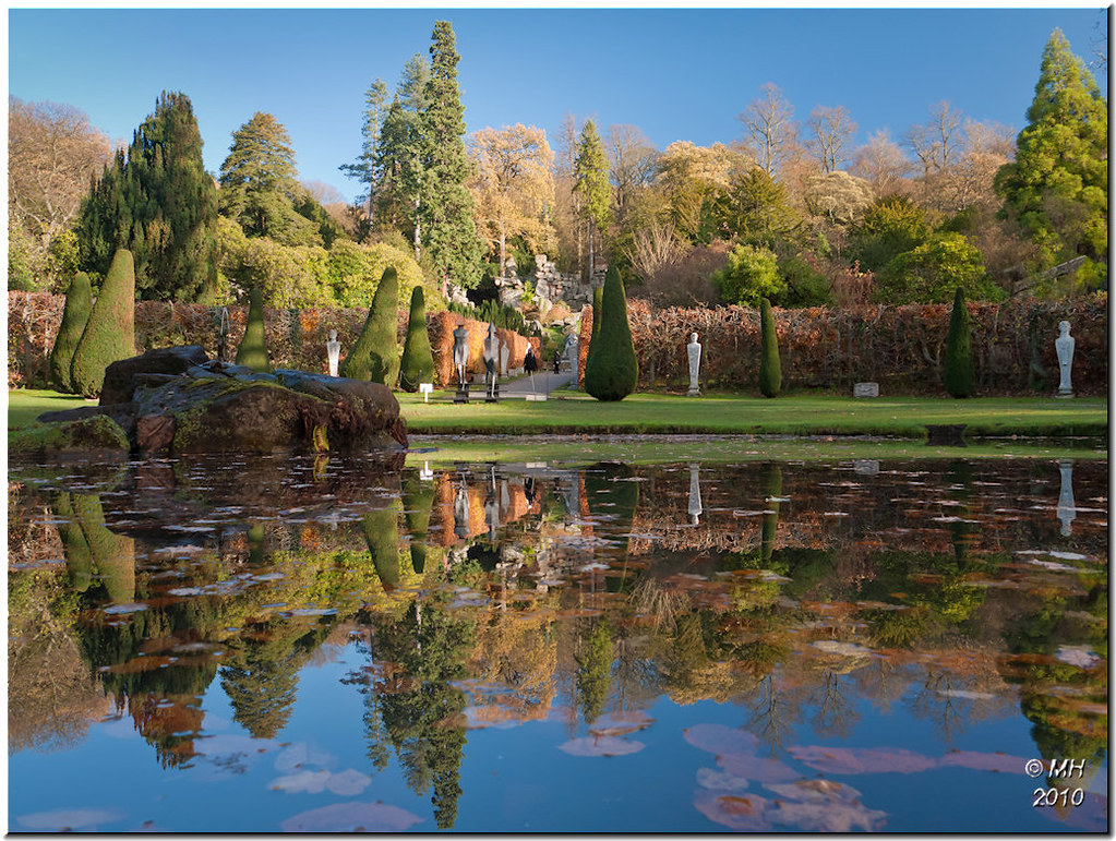 Chatsworth the Ring Pond Reflections in the Ring Pond … Flickr