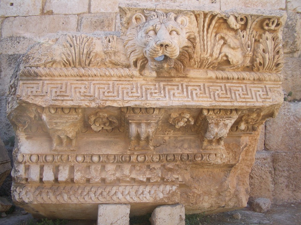 roman lion and squared circles Ben Piven Flickr